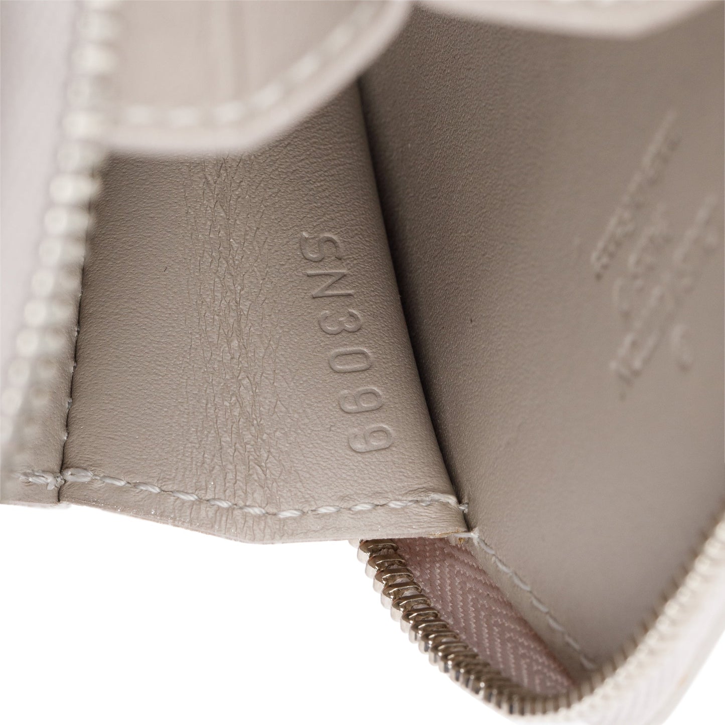 Louis Vuitton Taupe Vernis Leather Porte-Monnaie Flocon Coin Purse