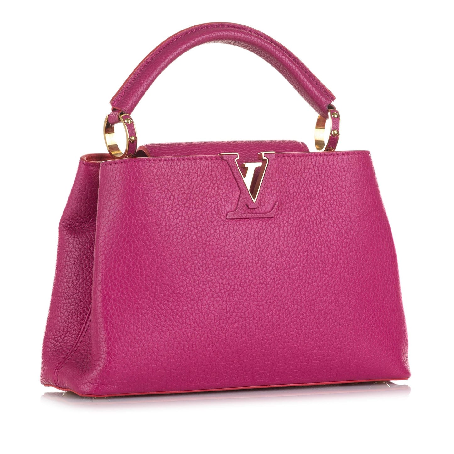 Louis Vuitton Taurillon Capucines BB (SHG-ittFxI)