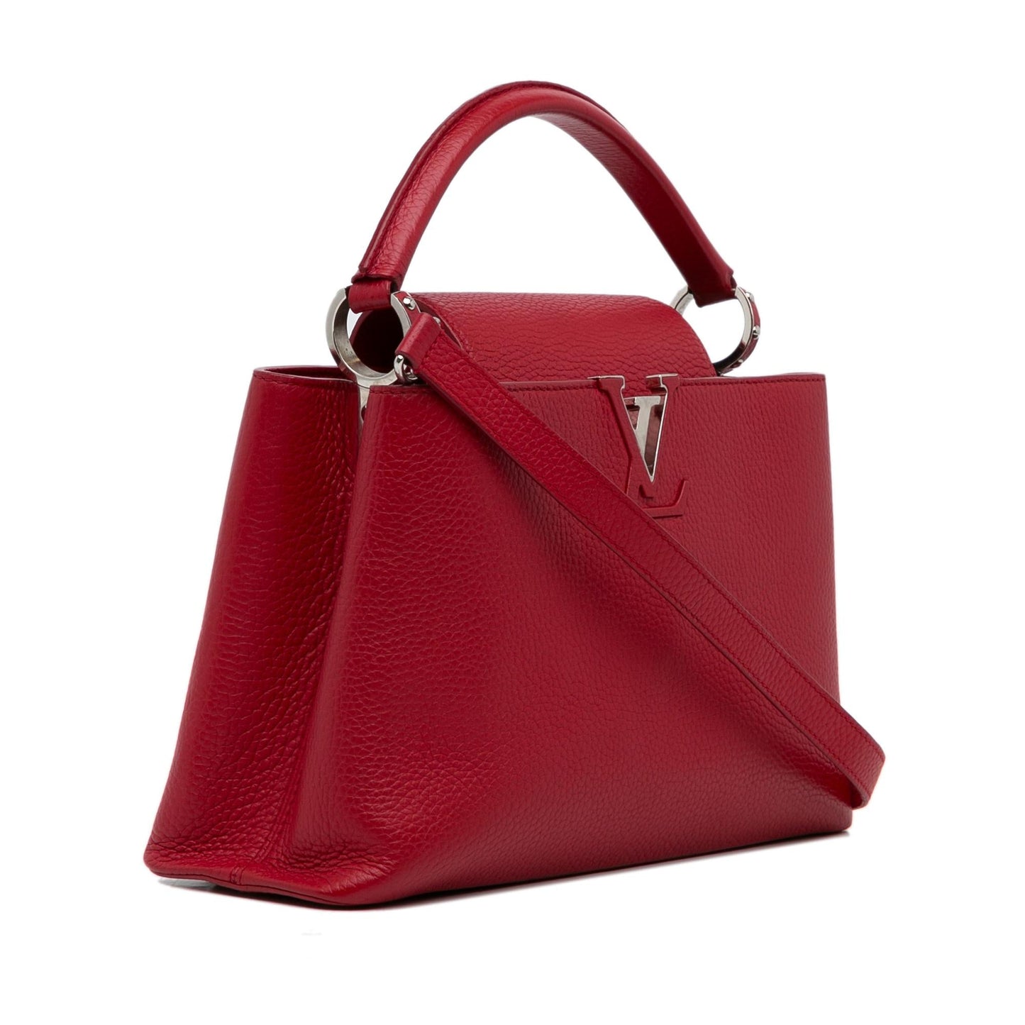 Louis Vuitton Taurillon Capucines BB (SHG-zxh2jD)