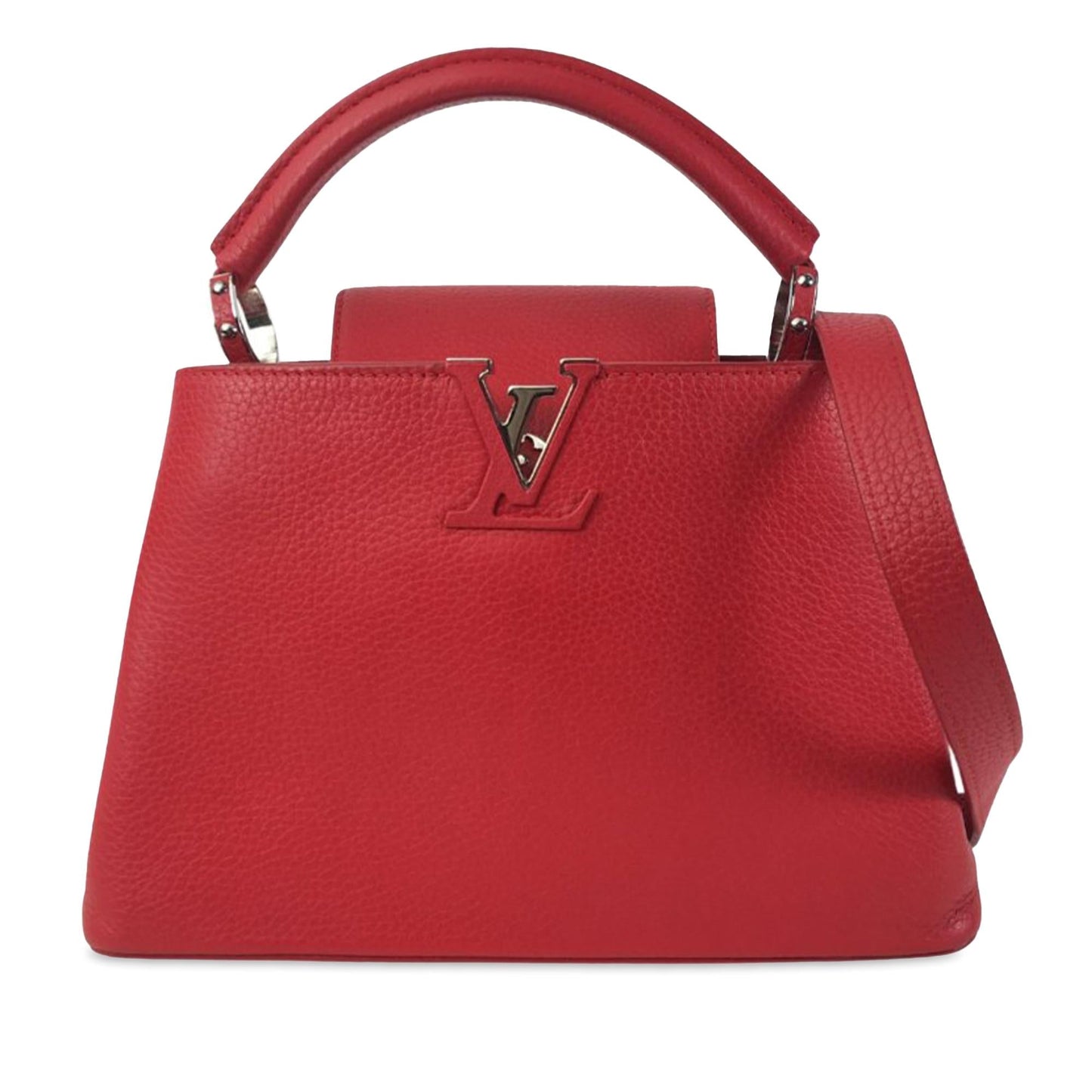 Louis Vuitton Taurillon Capucines BB (SHG-F0YTU4)