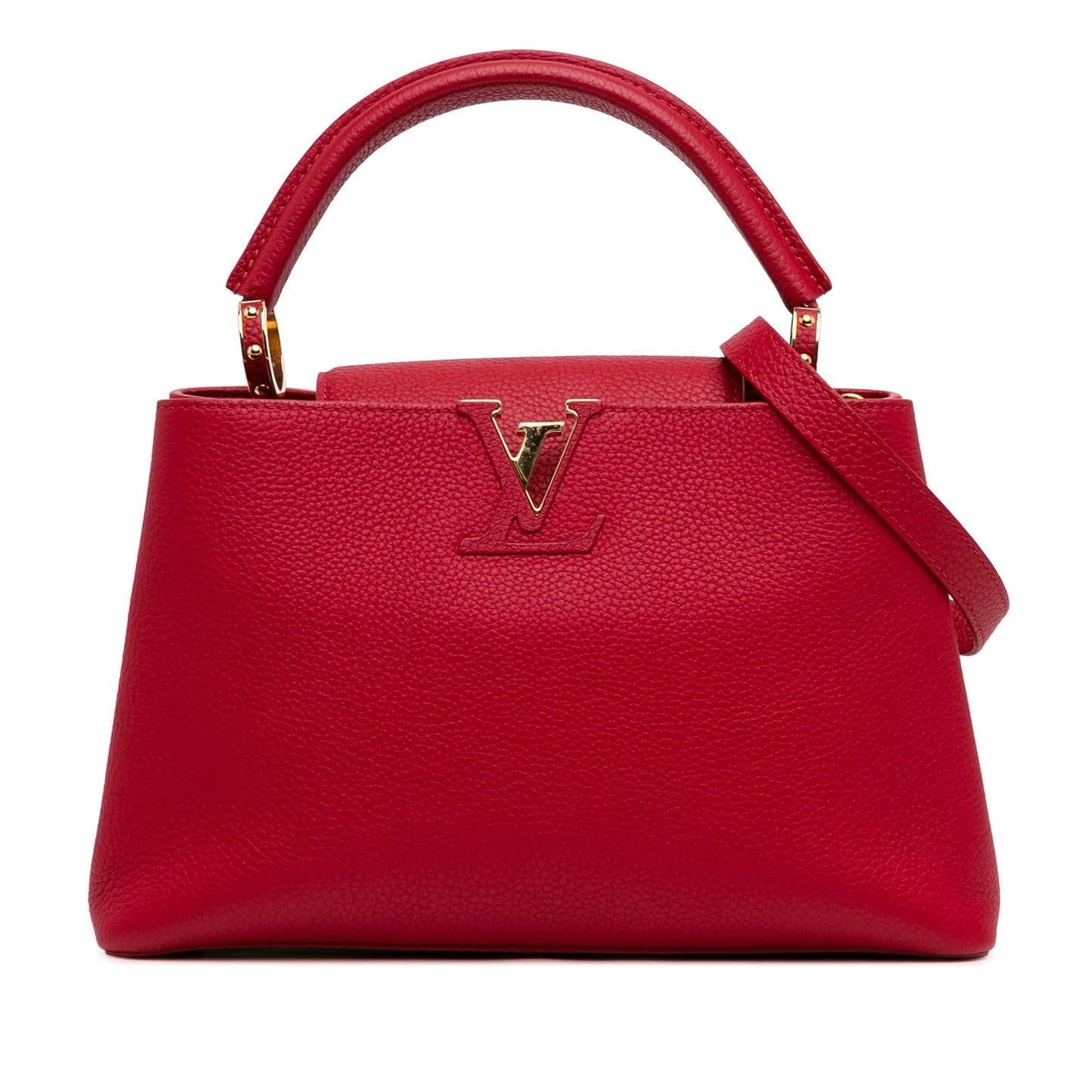 Louis Vuitton Taurillon Capucines MM (SHG-ph5xoX)