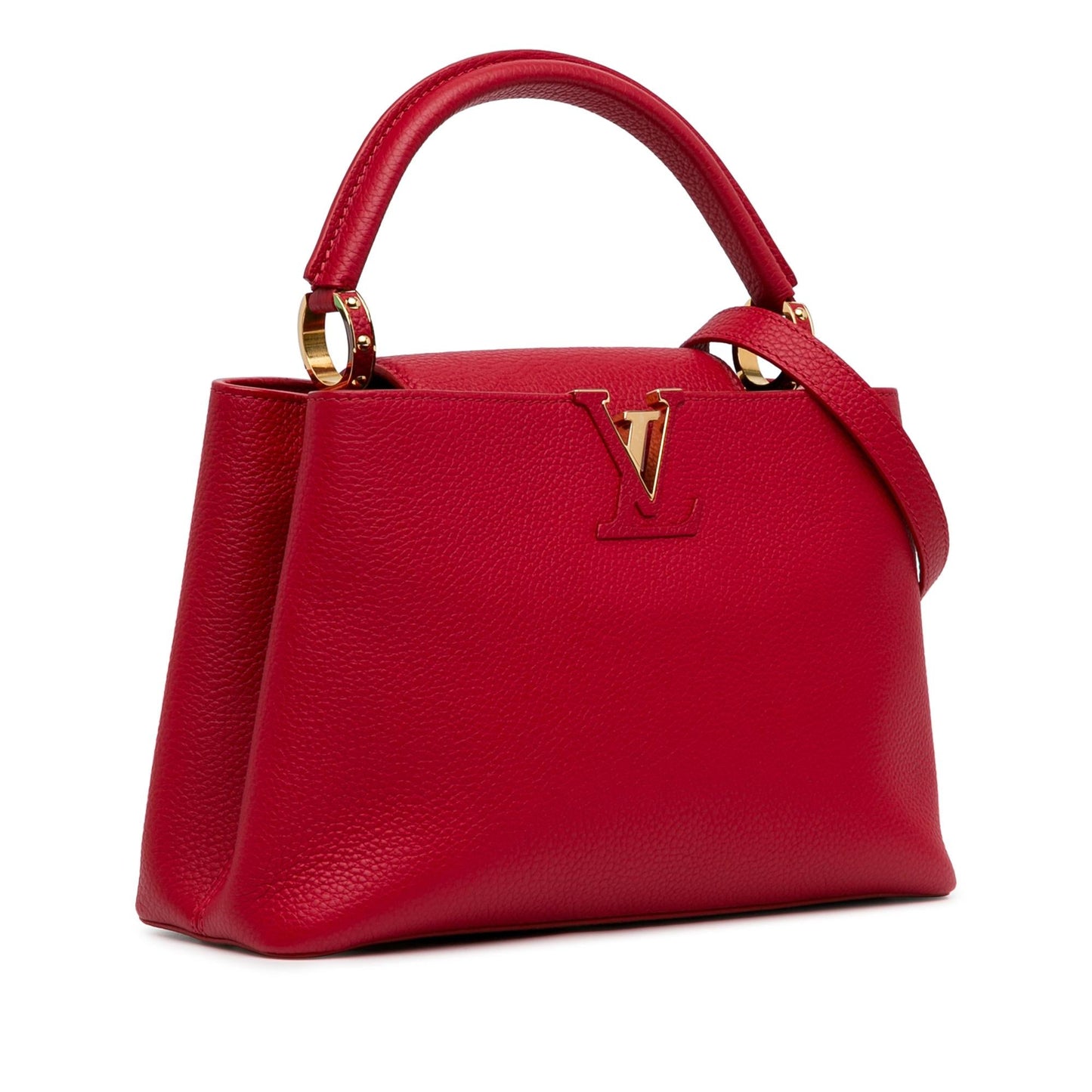 Louis Vuitton Taurillon Capucines MM (SHG-ph5xoX)