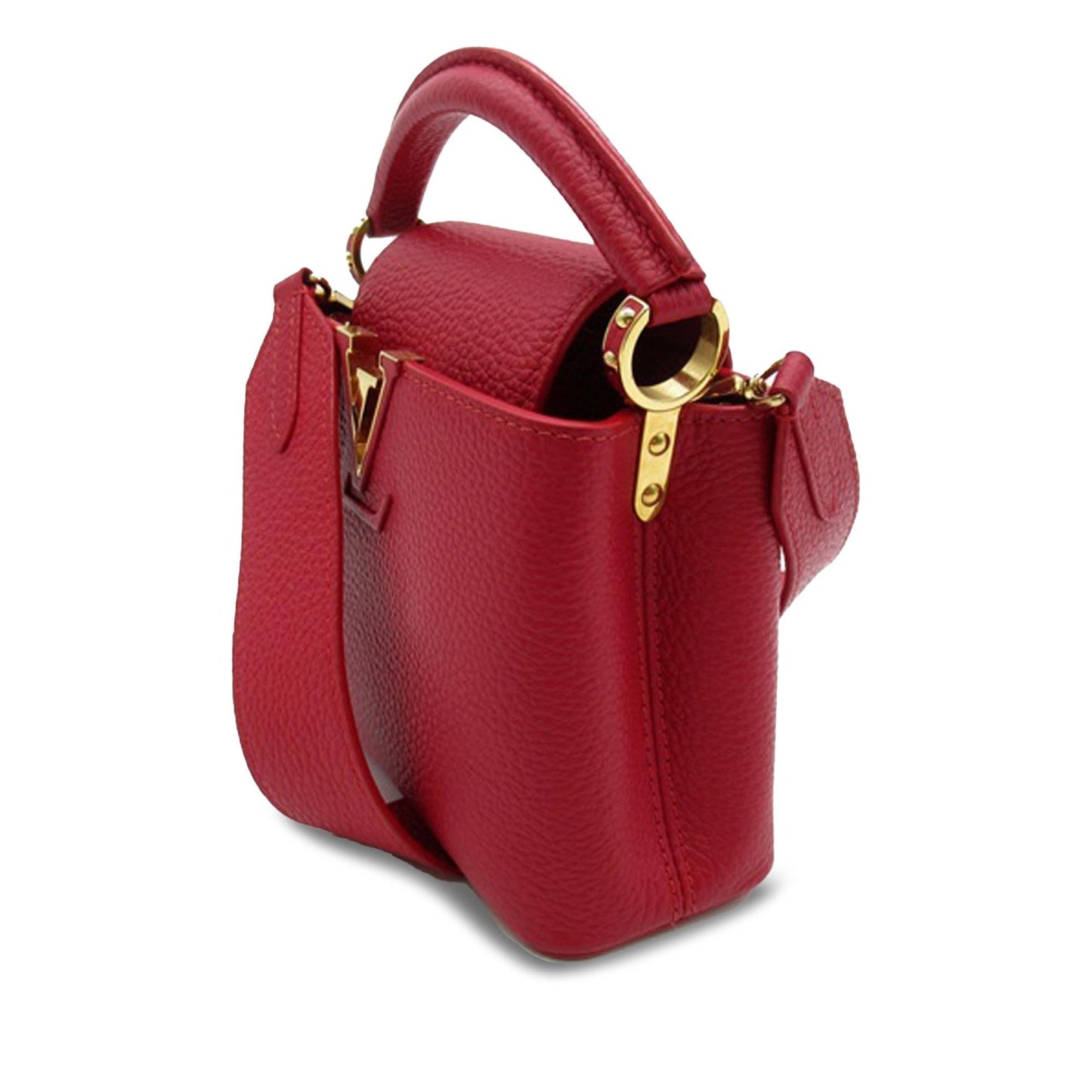 Louis Vuitton Taurillon Mini Capucines (SHG-FIL6o2)