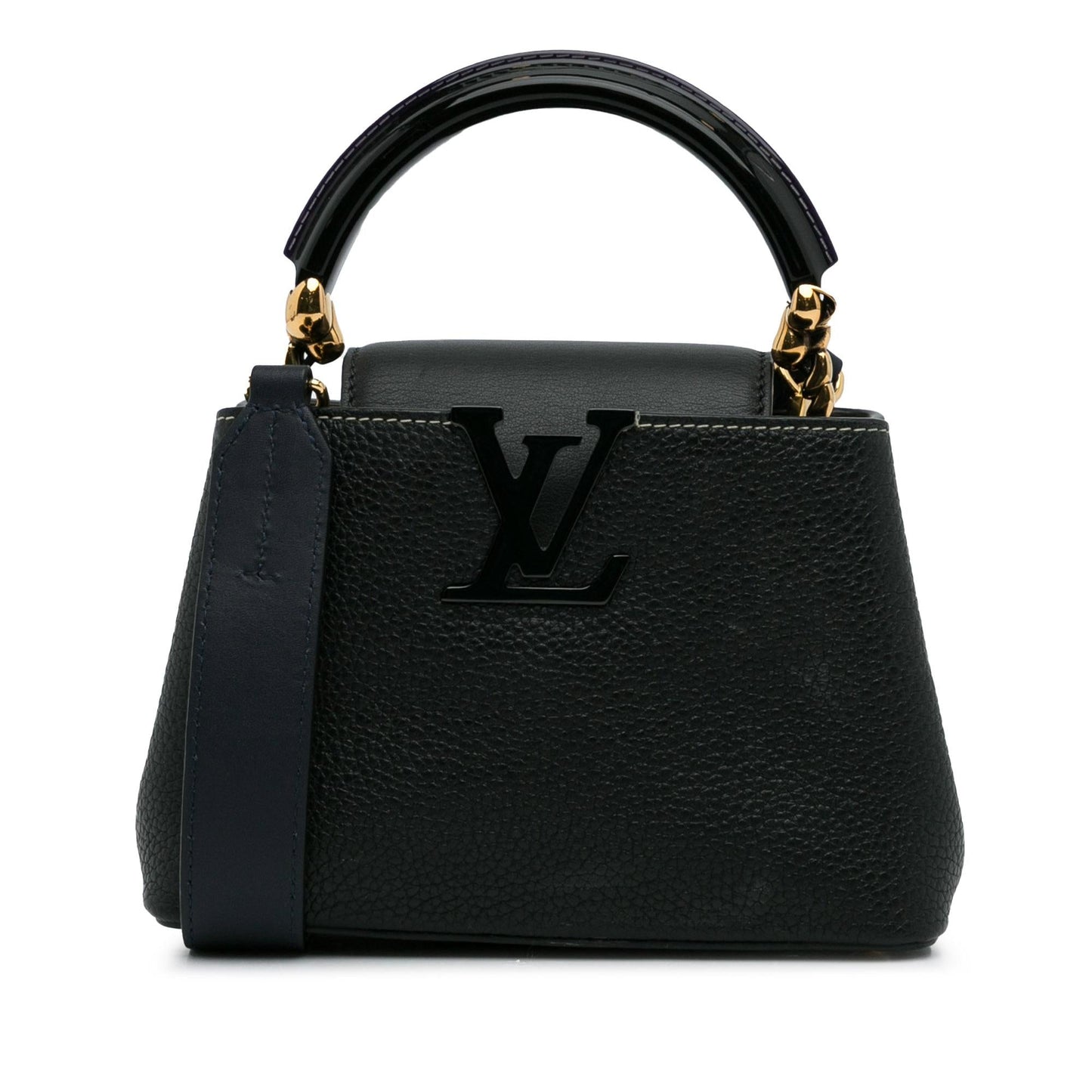Louis Vuitton Taurillon Mini Capucines (SHG-onQ7mG)