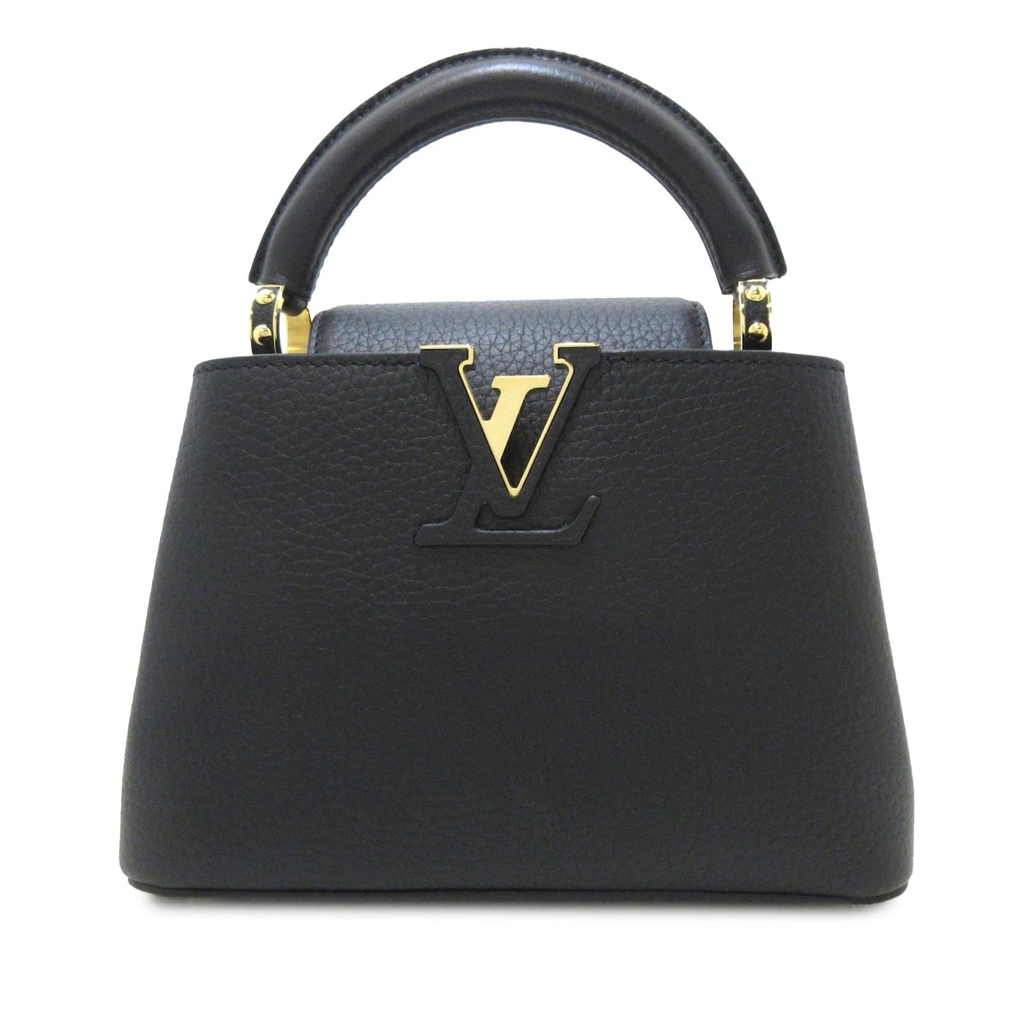 Louis Vuitton Taurillon Mini Capucines (SHG-BSV8eP)
