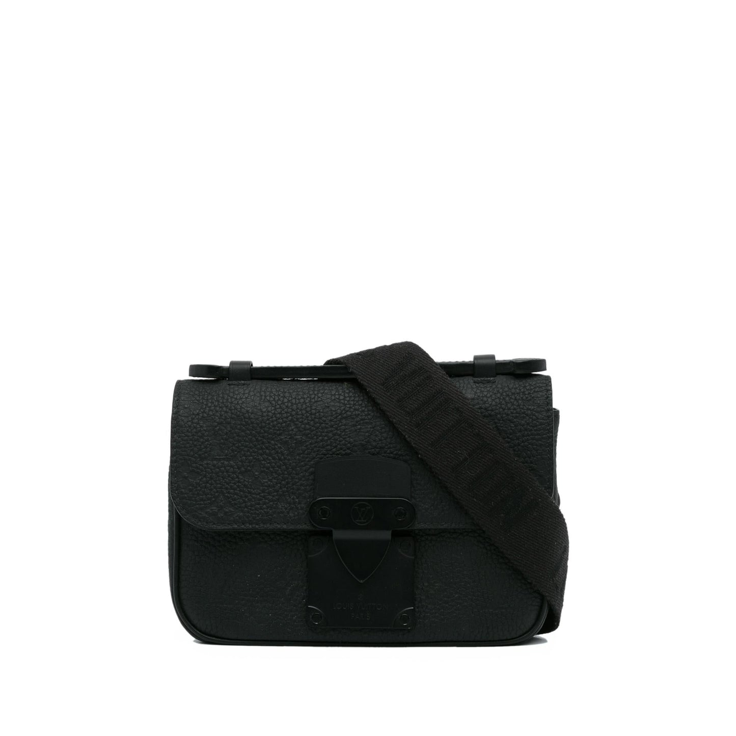 Louis Vuitton Taurillon S Lock Sling Bag (SHG-kz3Aka)