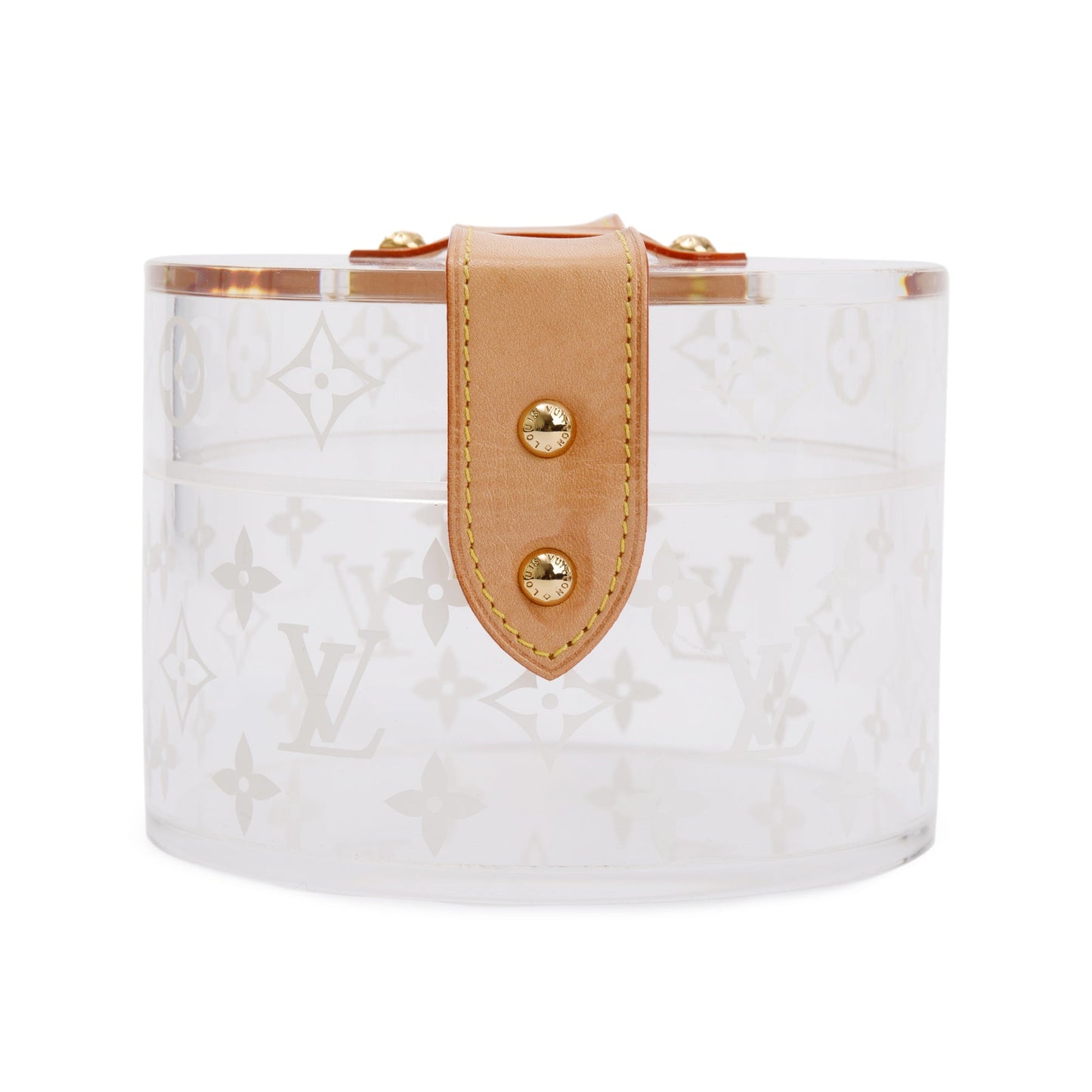Louis Vuitton Transparent Plexiglass Scott Box