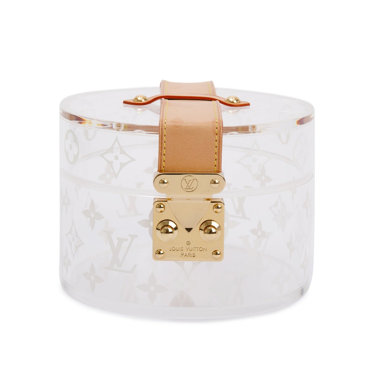 Louis Vuitton Transparent Plexiglass Scott Box
