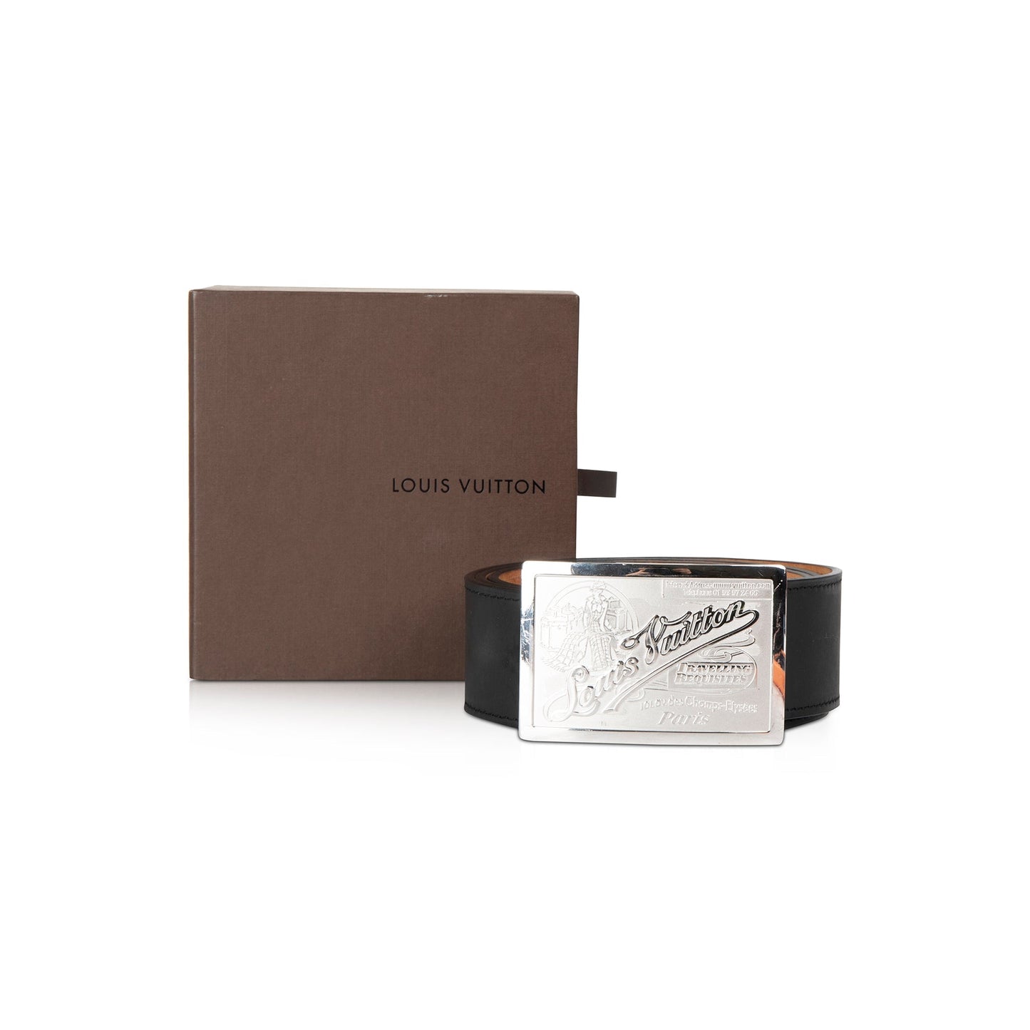 Louis Vuitton Travelling Requisites 45mm Leather Belt