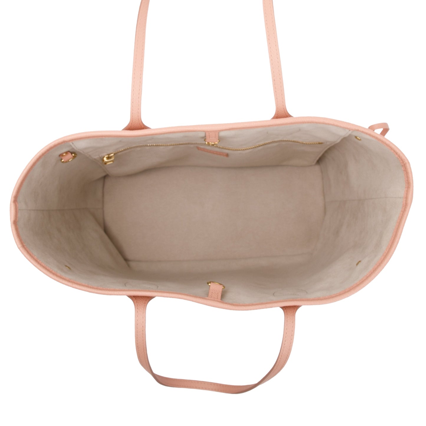 Louis Vuitton Trianon Pink Cream Monogram Giant Empreinte Leather Neverfull MM