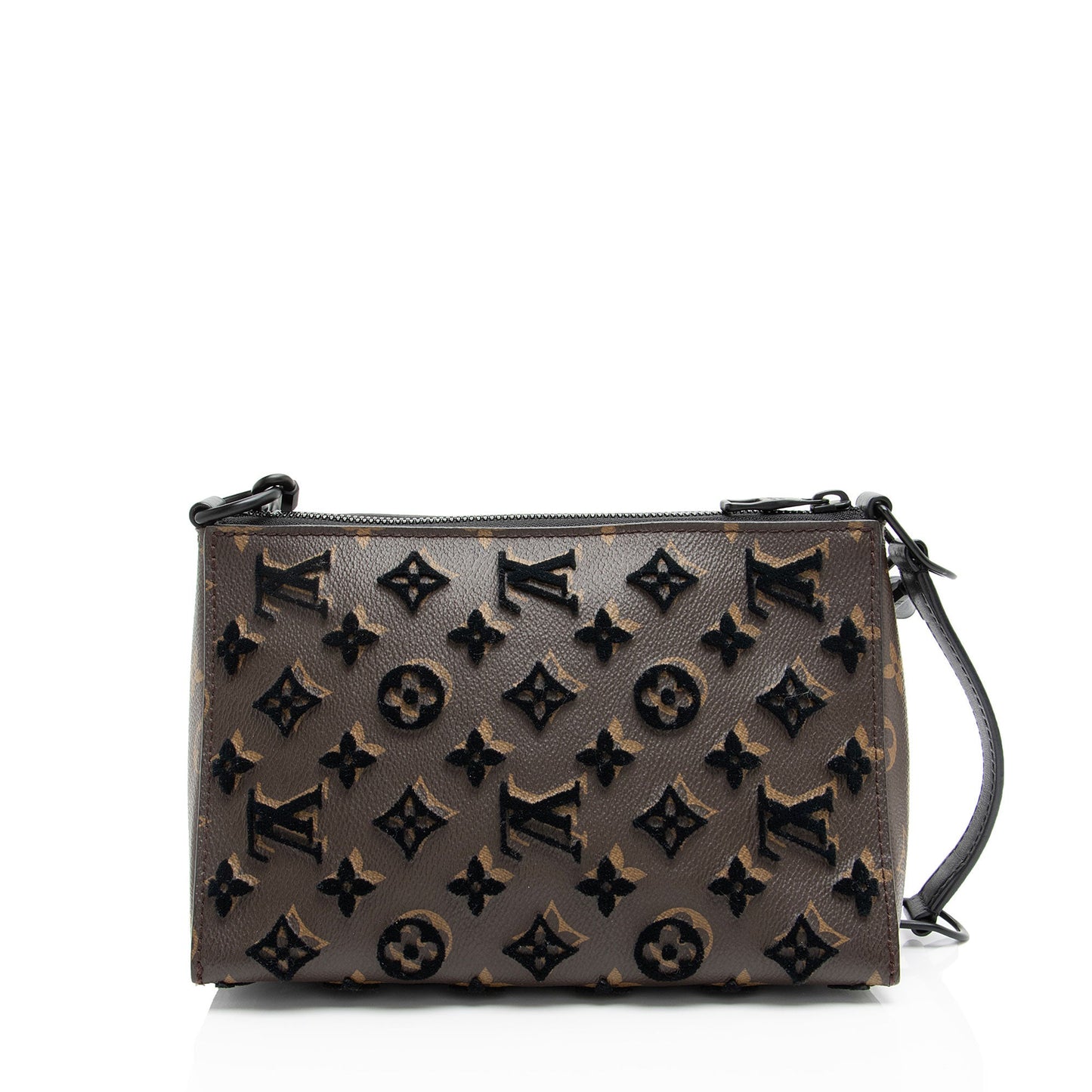 Louis Vuitton Tuffetage Monogram Canvas Triangle Messenger