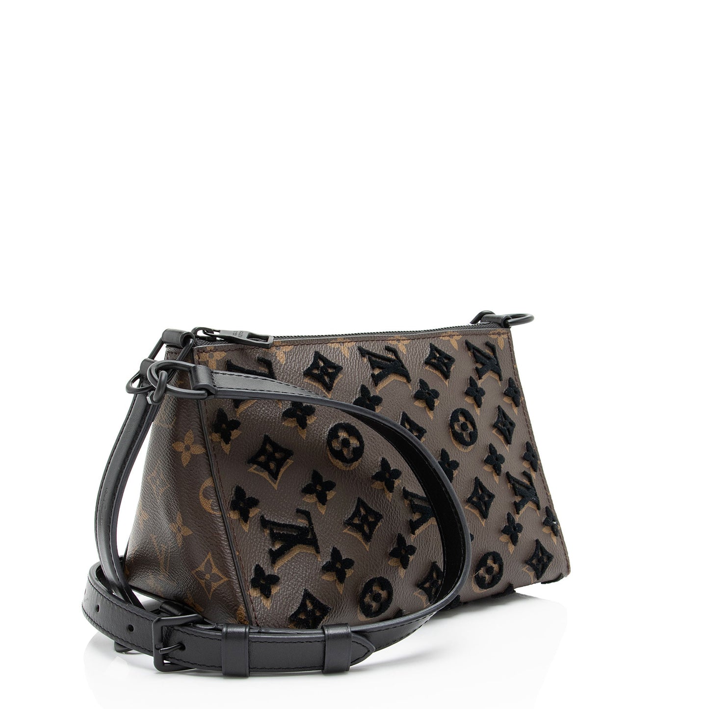 Louis Vuitton Tuffetage Monogram Canvas Triangle Messenger