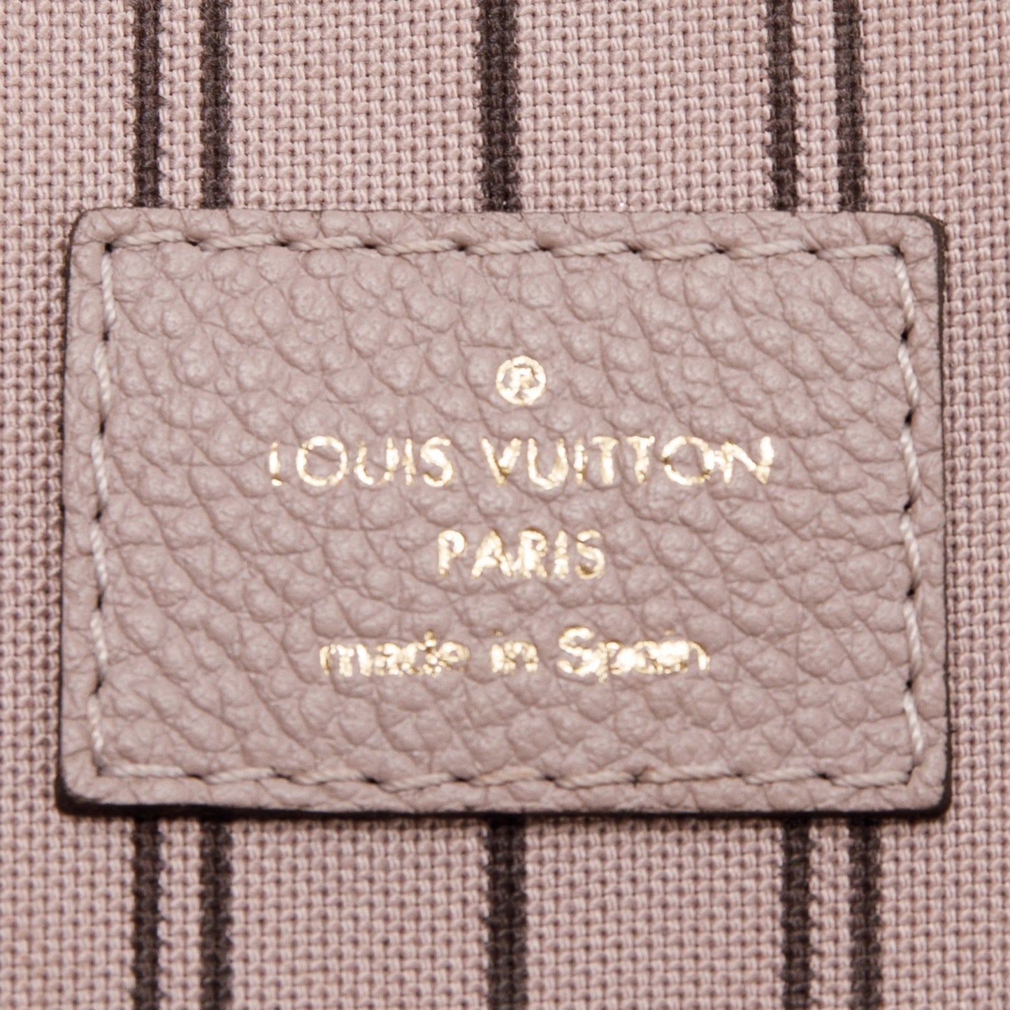 Louis Vuitton Turtledove Monogram Empreinte Pont Neuf MM Bag