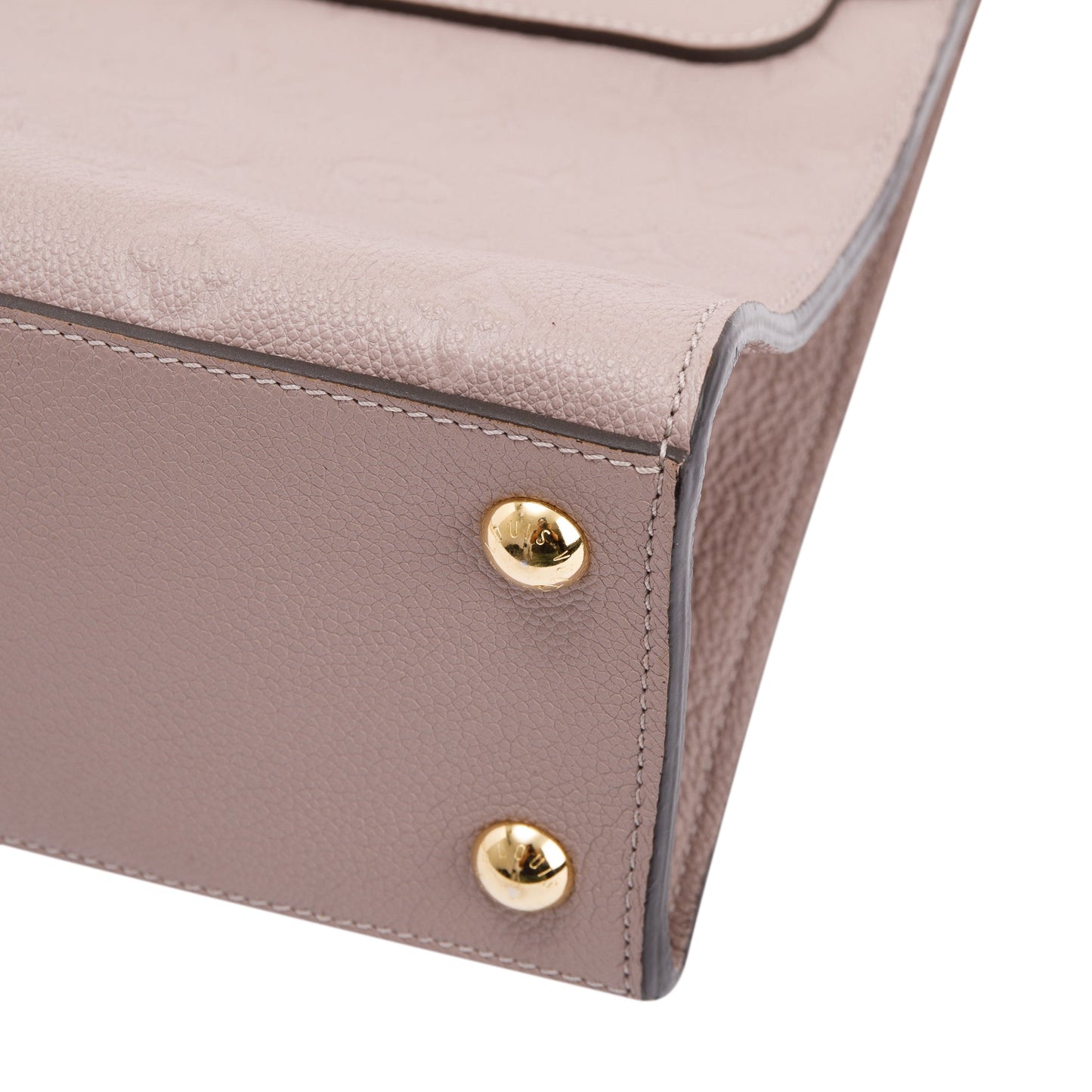 Louis Vuitton Turtledove Monogram Empreinte Pont Neuf MM Bag
