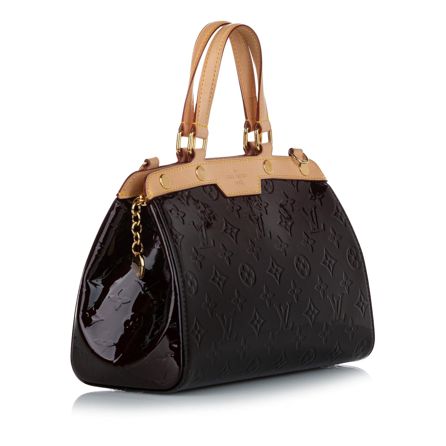 Louis Vuitton Vernis Brea PM (SHG-27105)