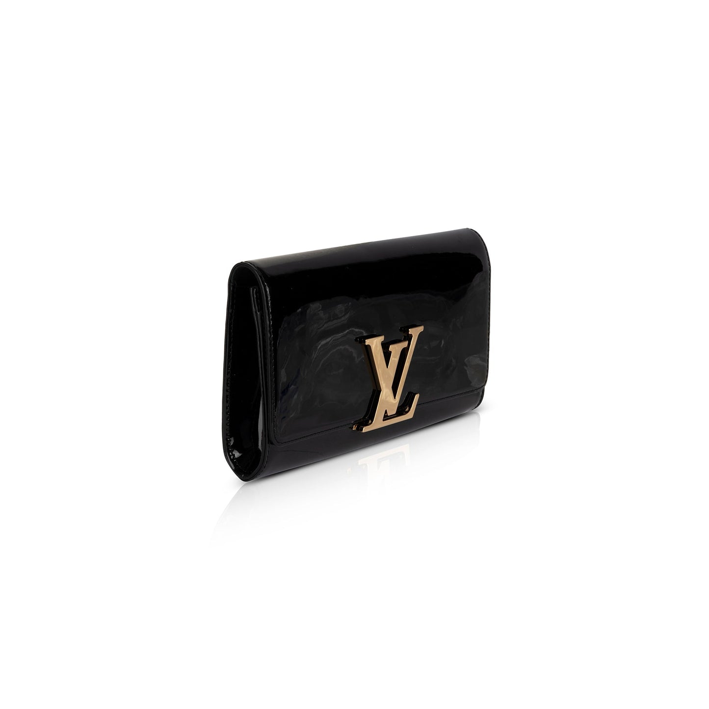 Louis Vuitton Vernis Leather Louise Clutch