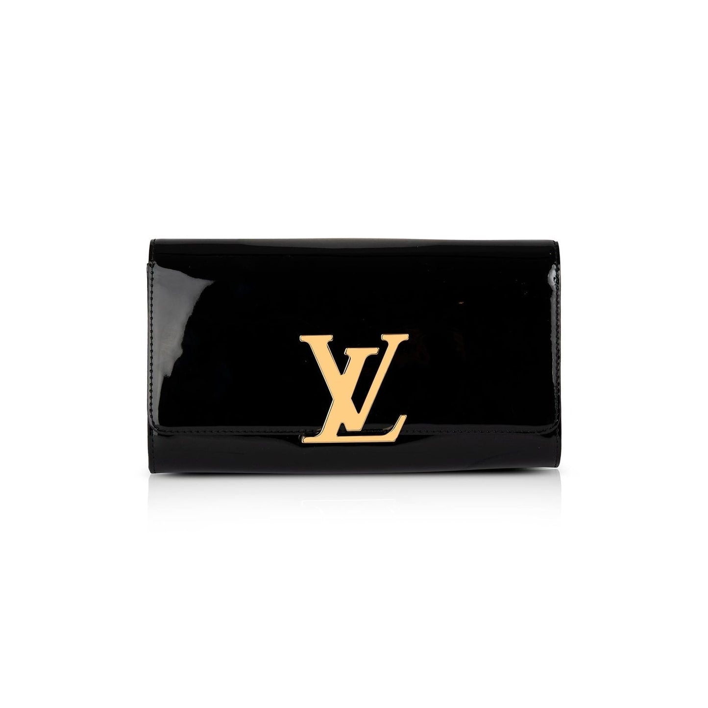 Louis Vuitton Vernis Leather Louise Clutch