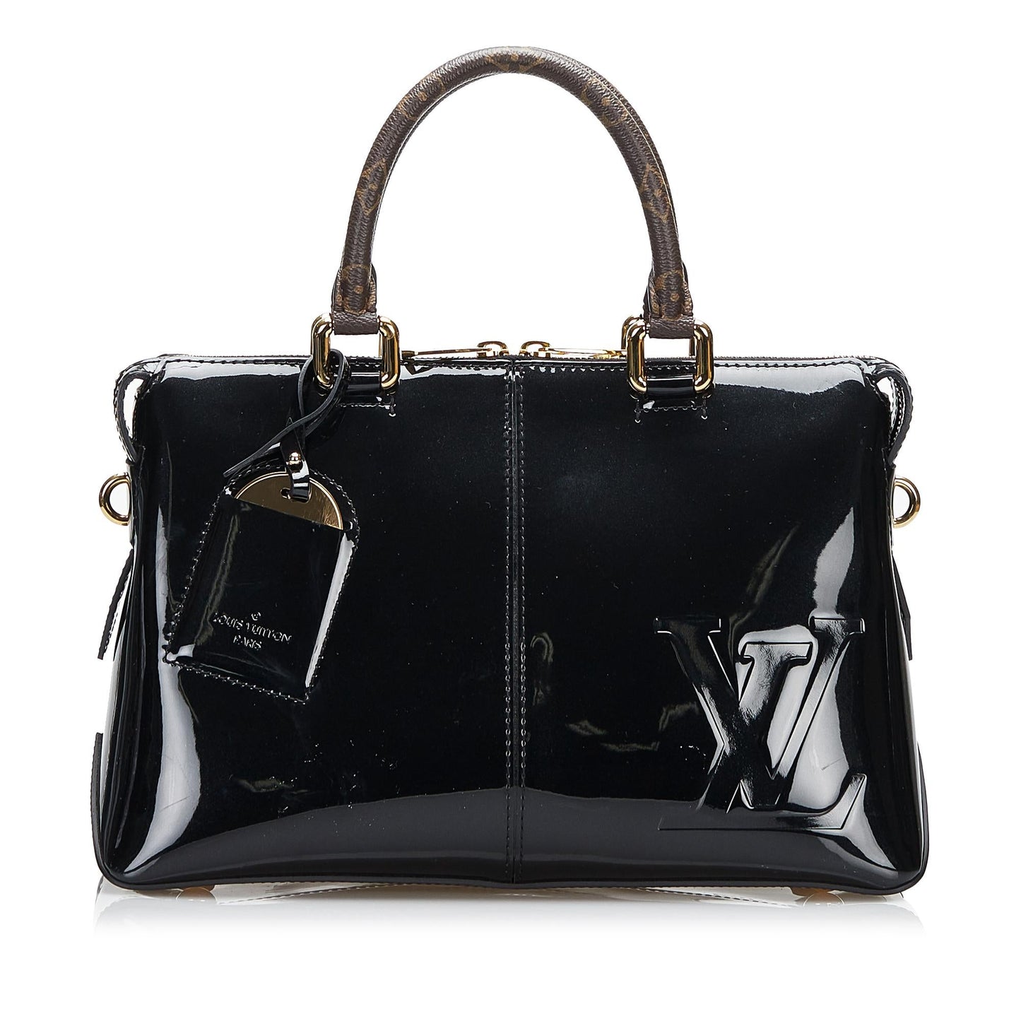 Louis Vuitton Vernis Miroir Tote (SHG-3cK7yd)