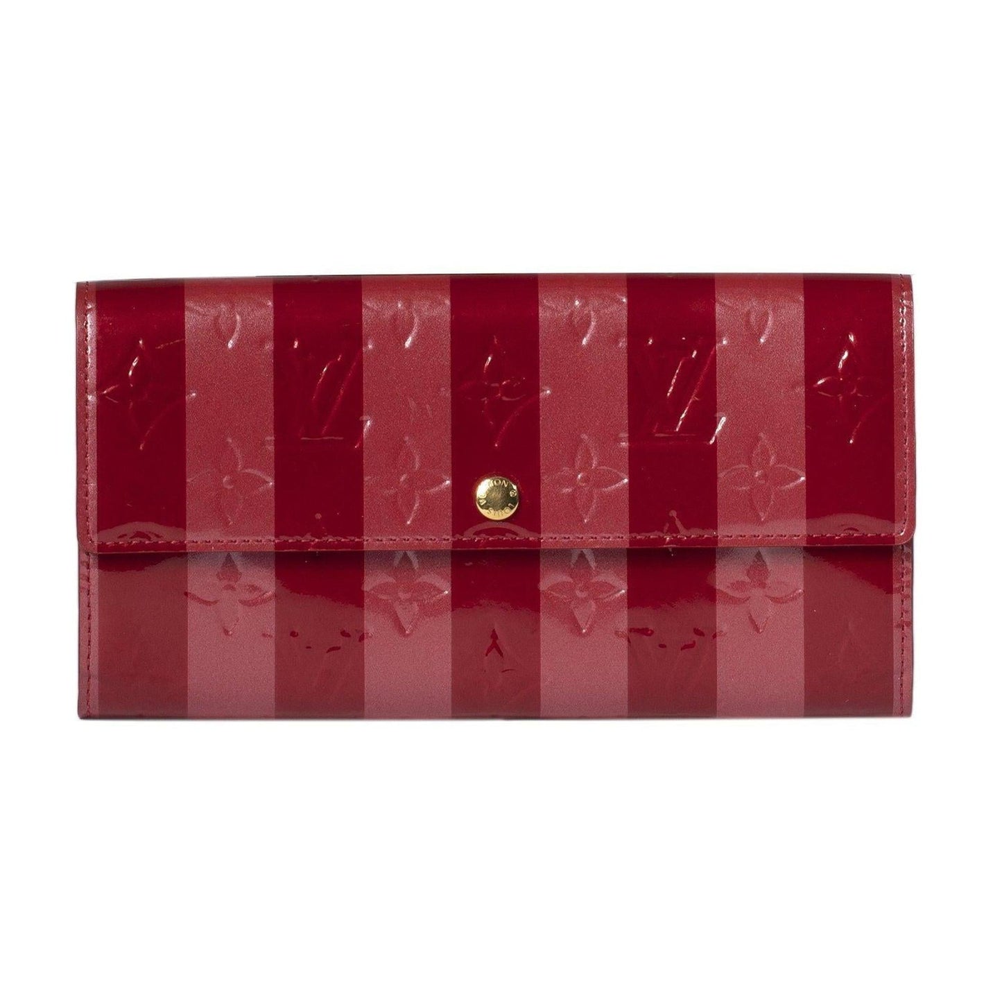 Louis Vuitton Vernis Rayures Sarah Wallet