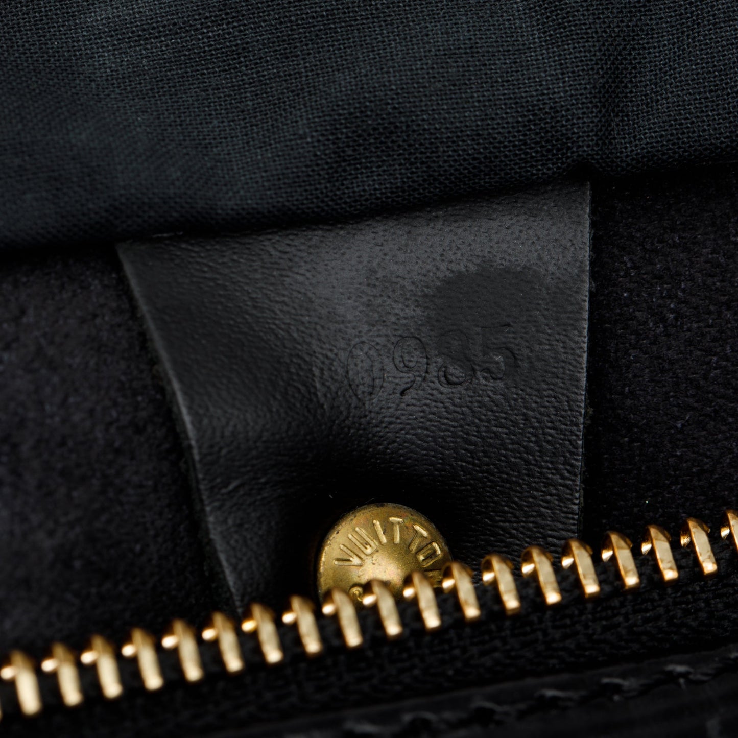 Louis Vuitton Vintage Black Epi Leather Speedy 30