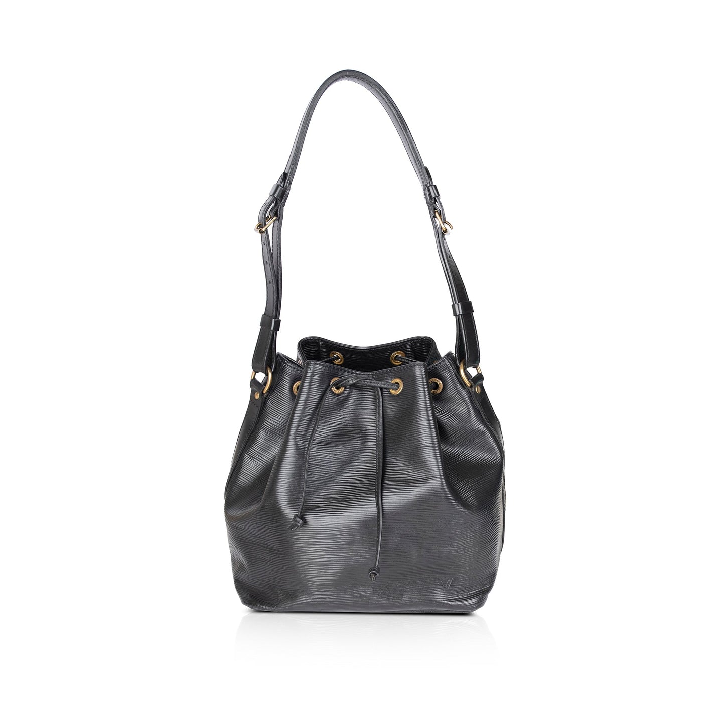 Louis Vuitton Vintage Black Epi Petit Noe Bag