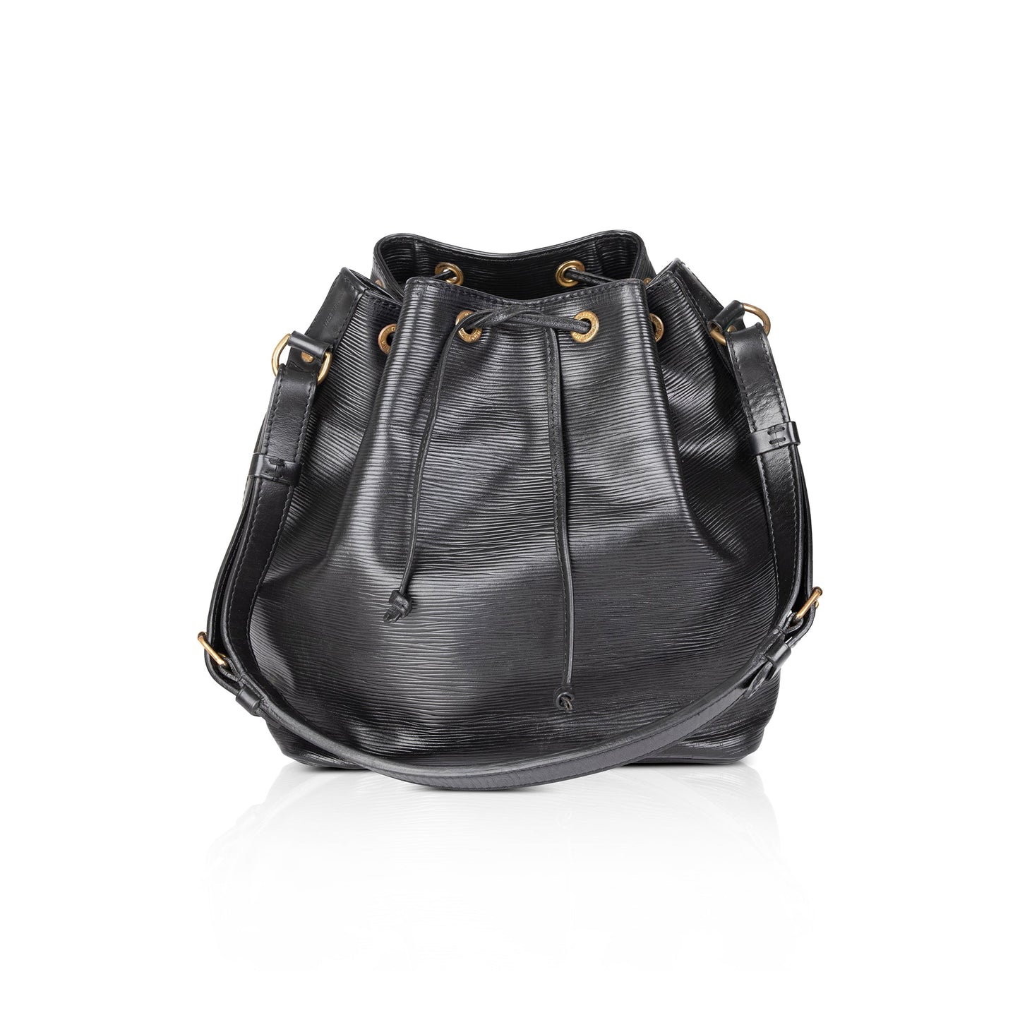 Louis Vuitton Vintage Black Epi Petit Noe Bag