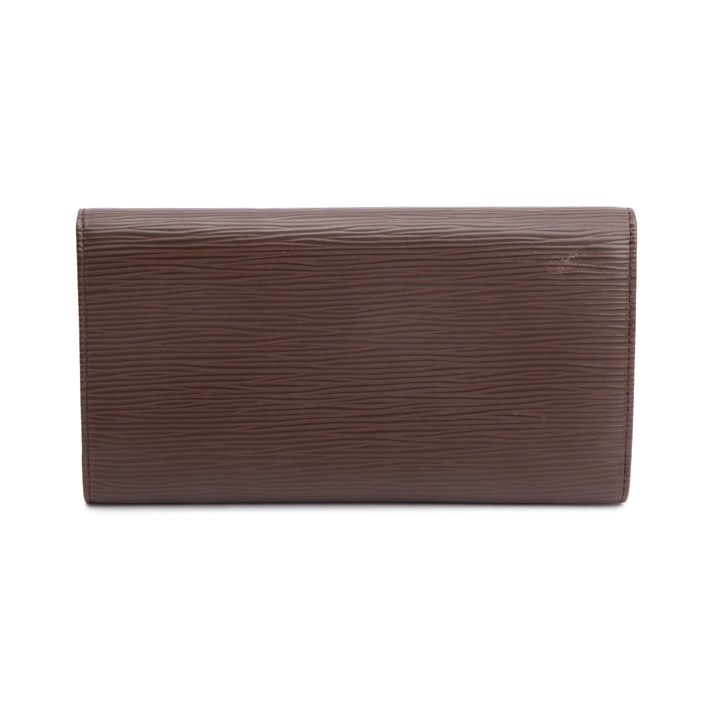 Louis Vuitton Vintage Brown Epi Leather International Wallet