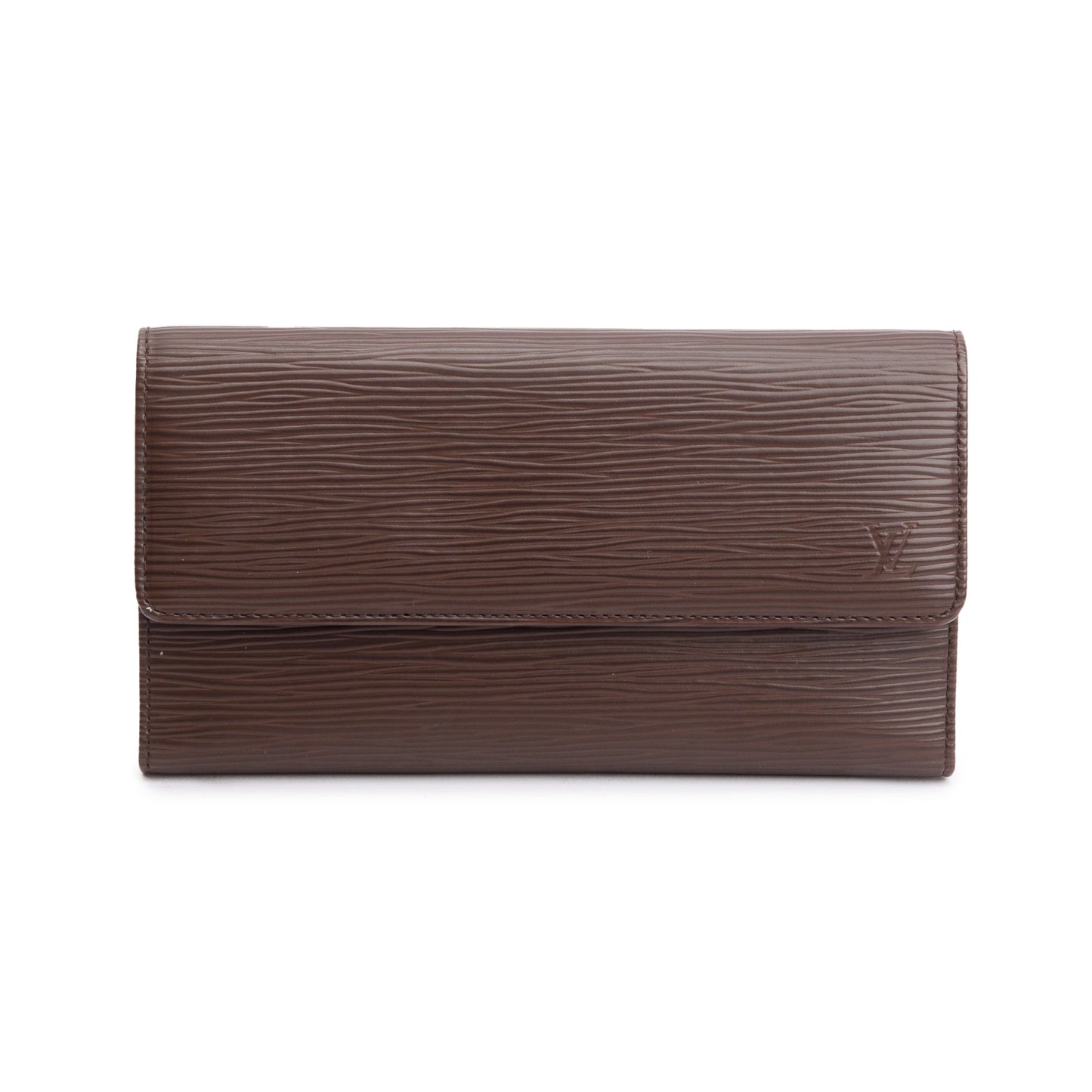 Louis Vuitton Vintage Brown Epi Leather International Wallet