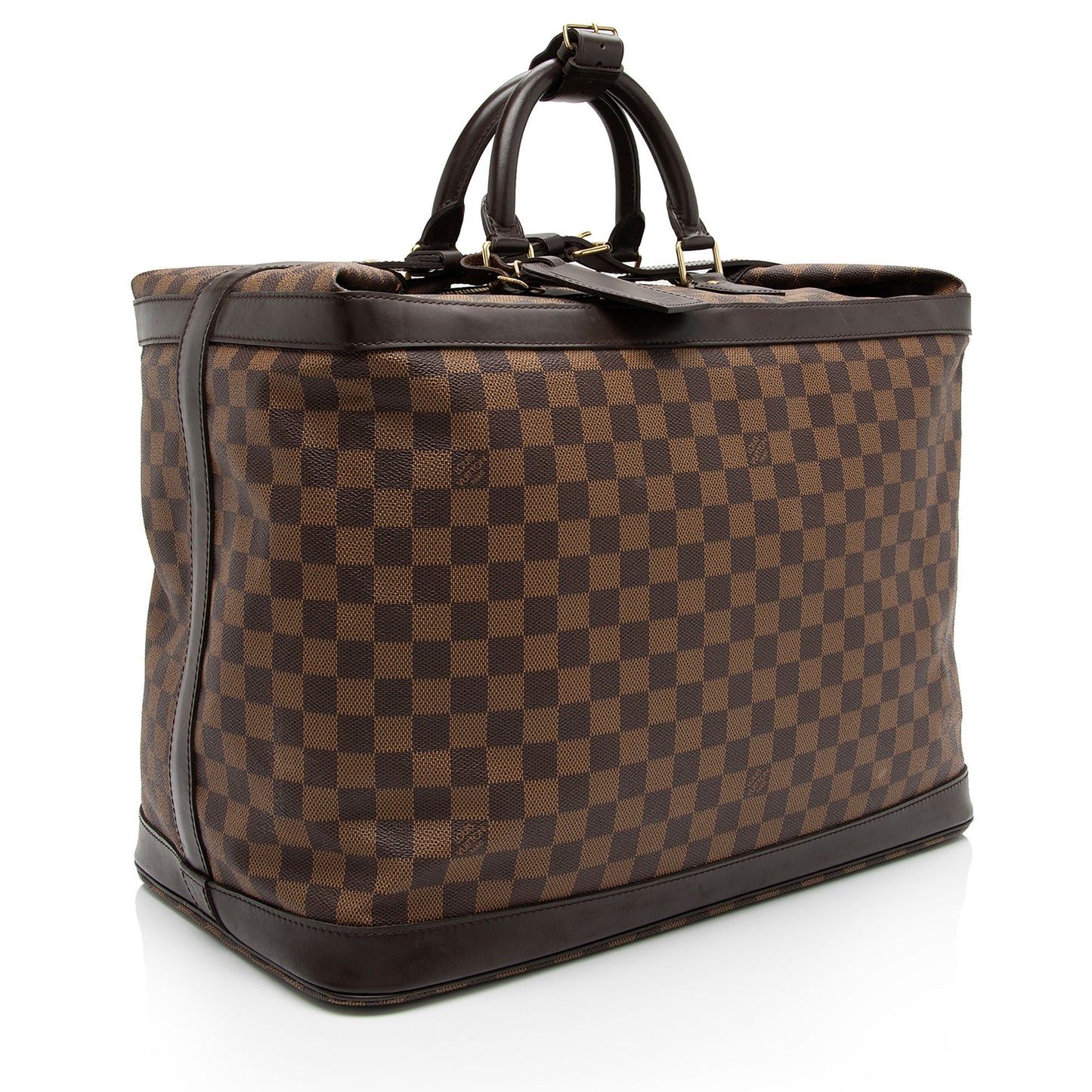 Louis Vuitton Vintage Damier Ebene Centenaire Cruiser 45 Travel Bag (SHF-V4EeZ3)