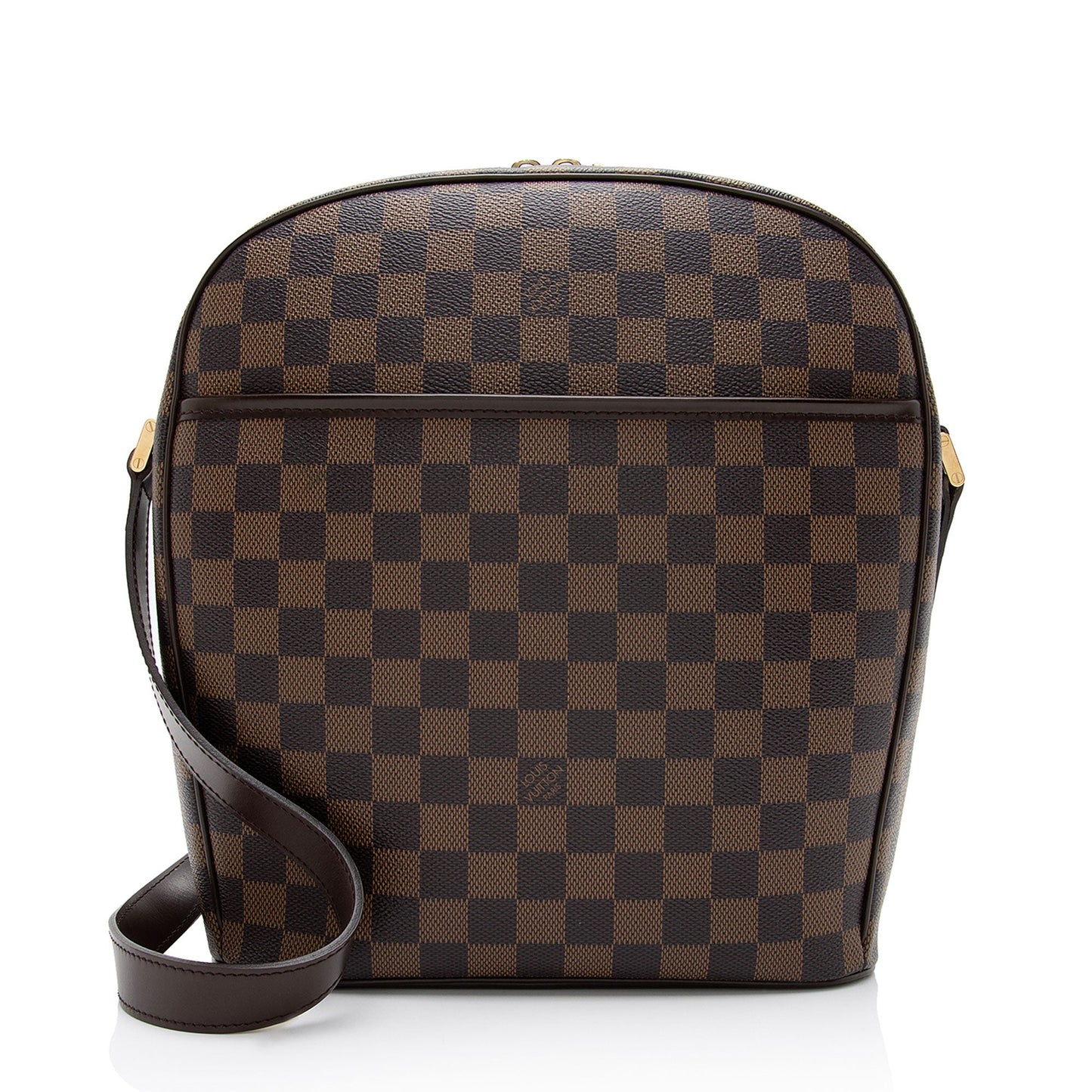 Louis Vuitton Vintage Damier Ebene Ipanema GM Shoulder Bag (SHF-eahSM4)