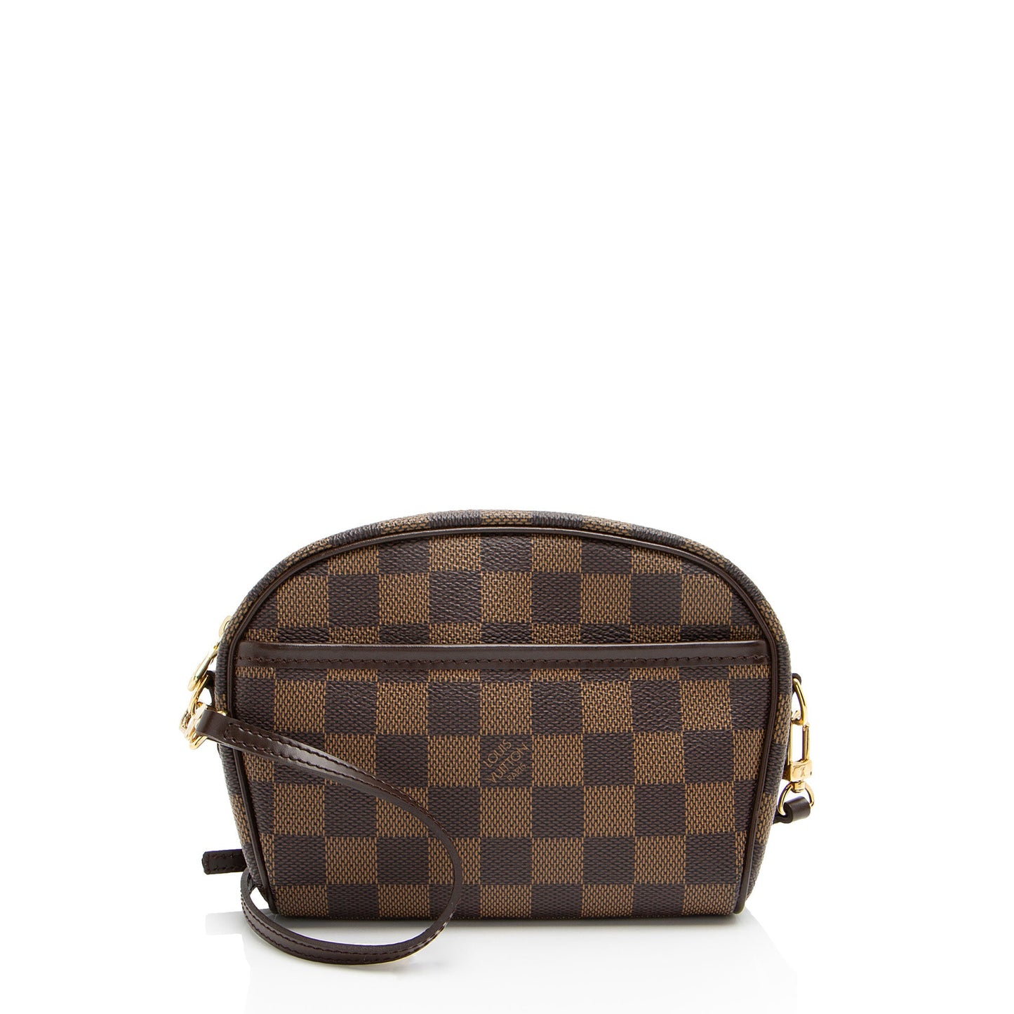 Louis Vuitton Vintage Damier Ebene Ipanema Pochette (SHF-qXMsPl)
