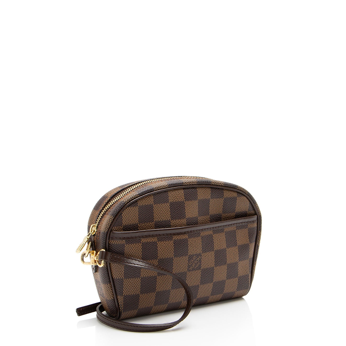 Louis Vuitton Vintage Damier Ebene Ipanema Pochette (SHF-qXMsPl)