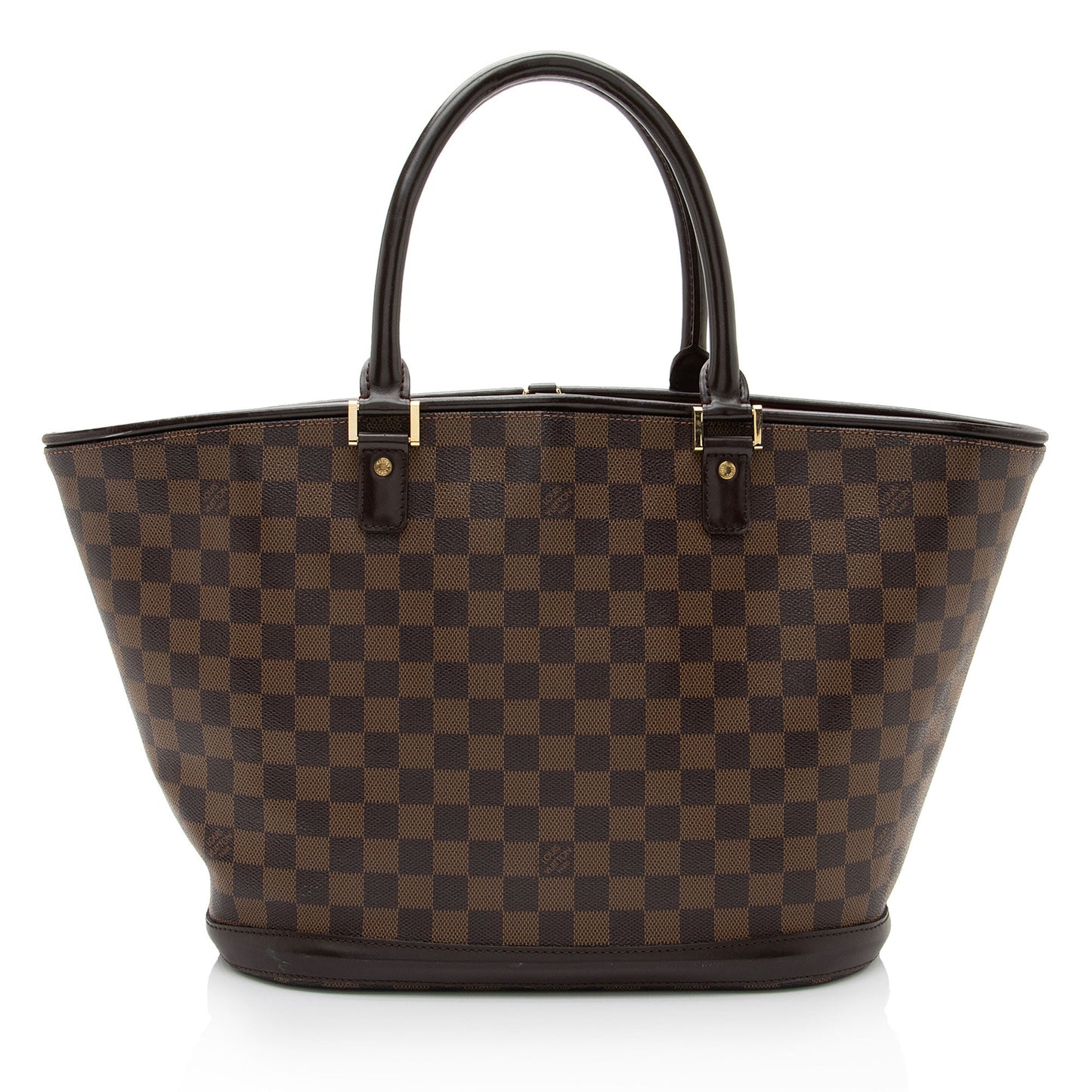 Louis Vuitton Vintage Damier Ebene Manosque GM Tote (SHF-G3eE2u)
