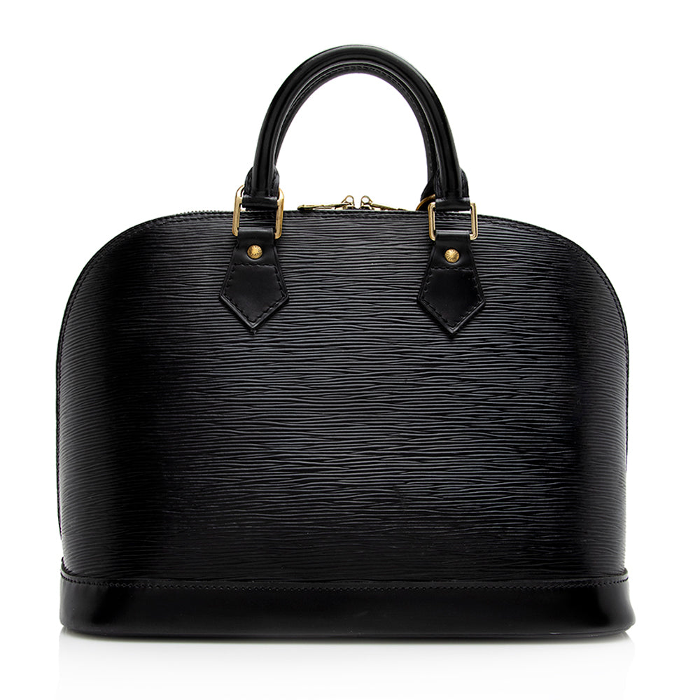 Louis Vuitton Vintage Epi Leather Alma PM Satchel (SHF-21340)