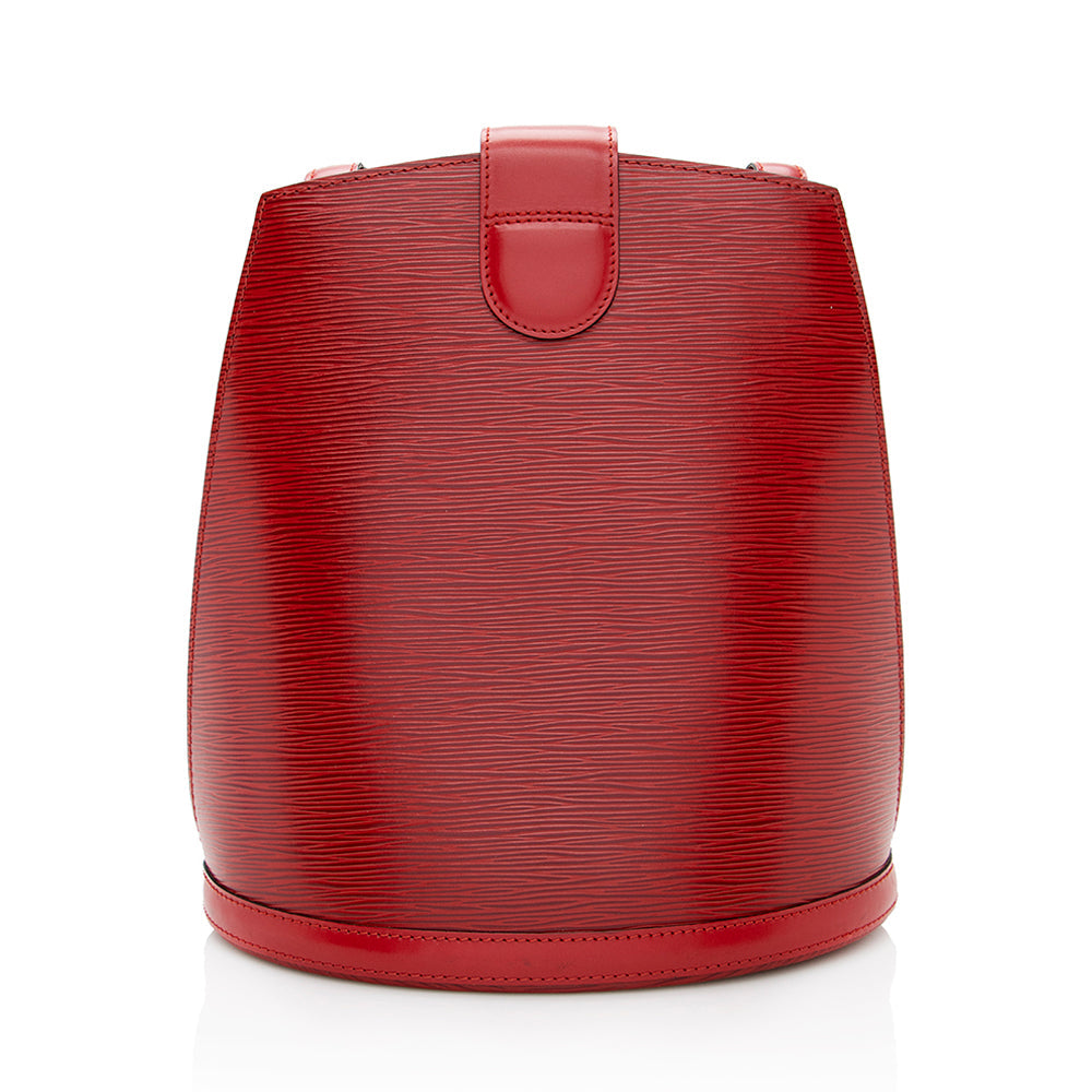 Louis Vuitton Vintage Epi Leather Cluny Shoulder Bag (SHF-19545)