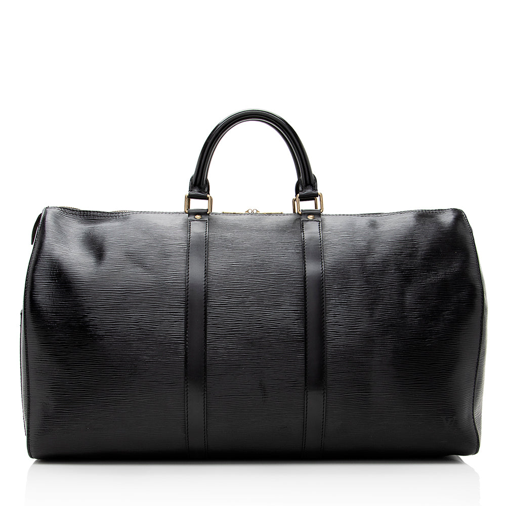 Louis Vuitton Vintage Epi Leather Keepall 50 Duffel Bag (SHF-19532)