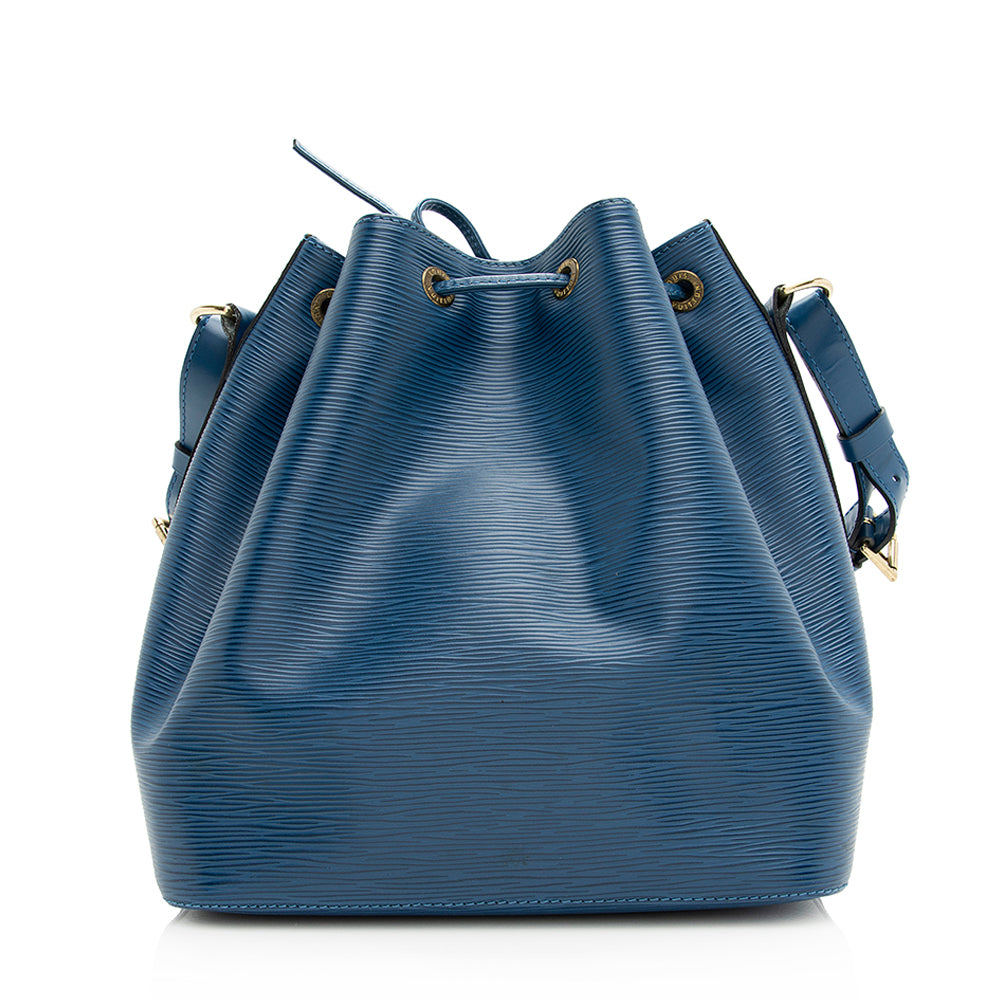 Louis Vuitton Vintage Epi Leather Petit Noe Shoulder Bag (SHF-20453)