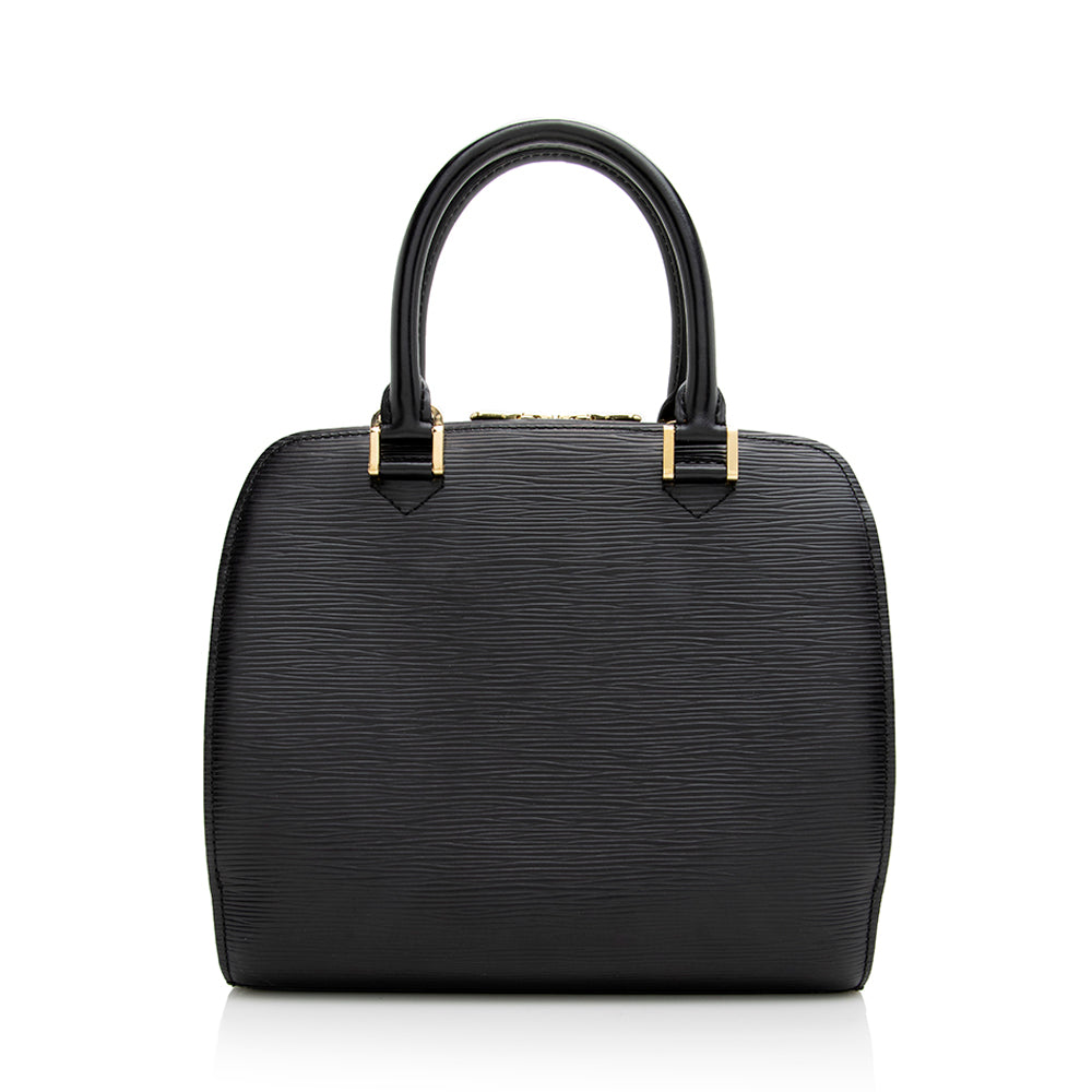 Louis Vuitton Vintage Epi Leather Pont Neuf Satchel (SHF-20438)