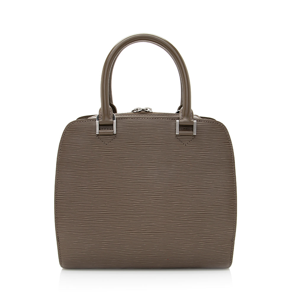 Louis Vuitton Vintage Epi Leather Pont Neuf Satchel (SHF-20490)