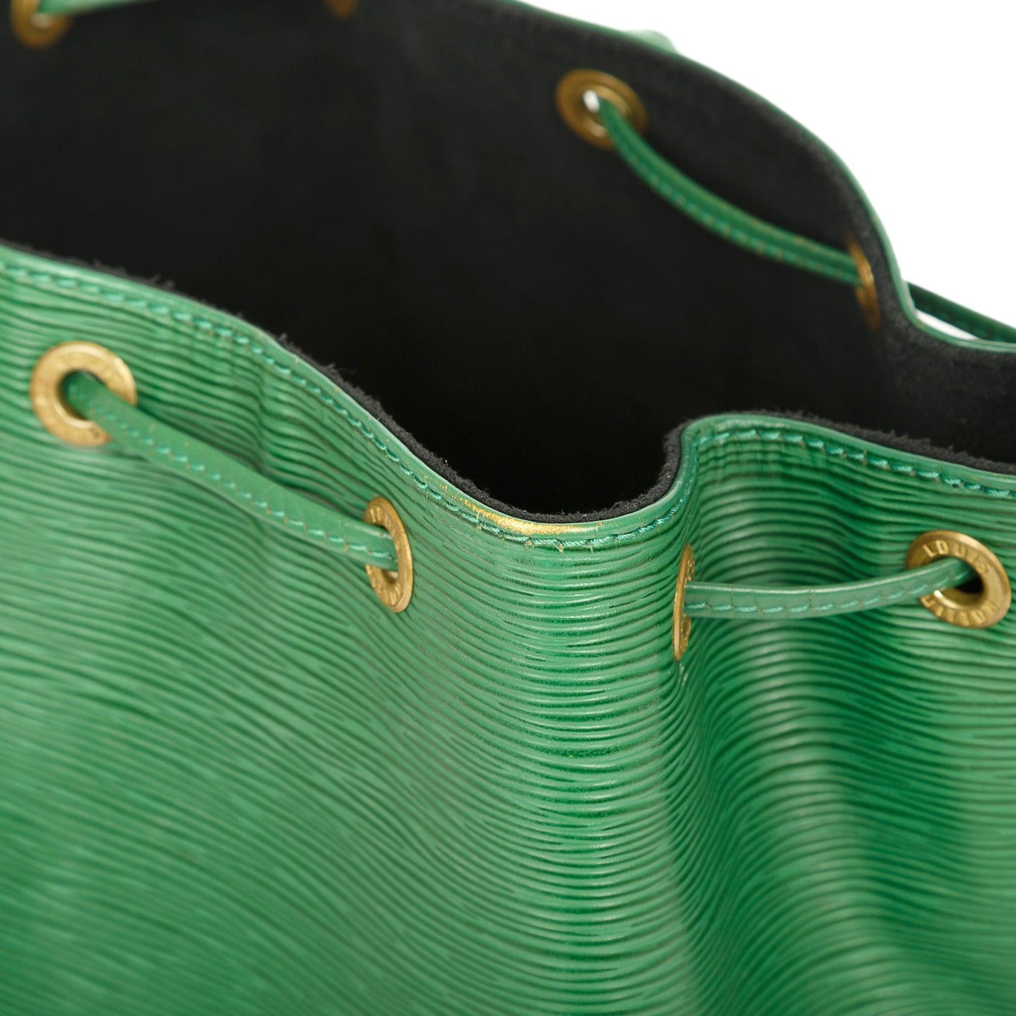 Louis Vuitton Vintage Green Epi Petit Noe Bag
