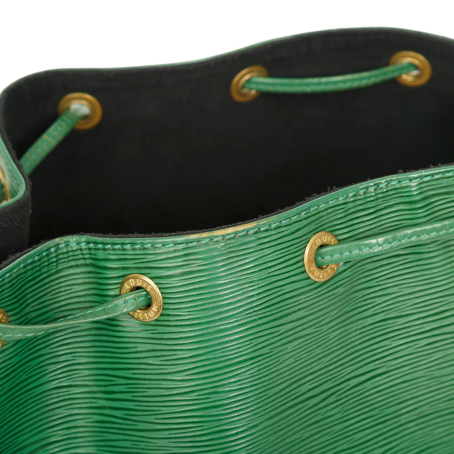 Louis Vuitton Vintage Green Epi Petit Noe Bag