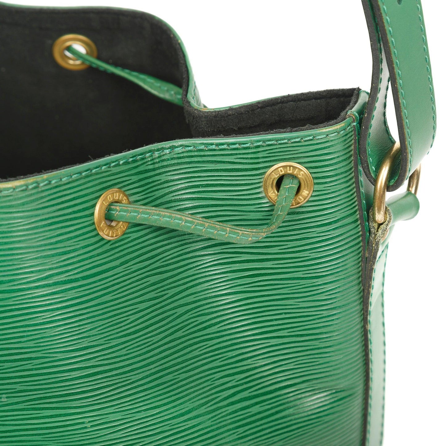 Louis Vuitton Vintage Green Epi Petit Noe Bag