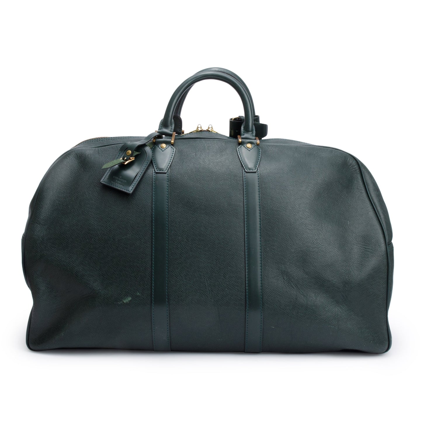 Louis Vuitton Vintage Green Taiga Leather Kendall GM
