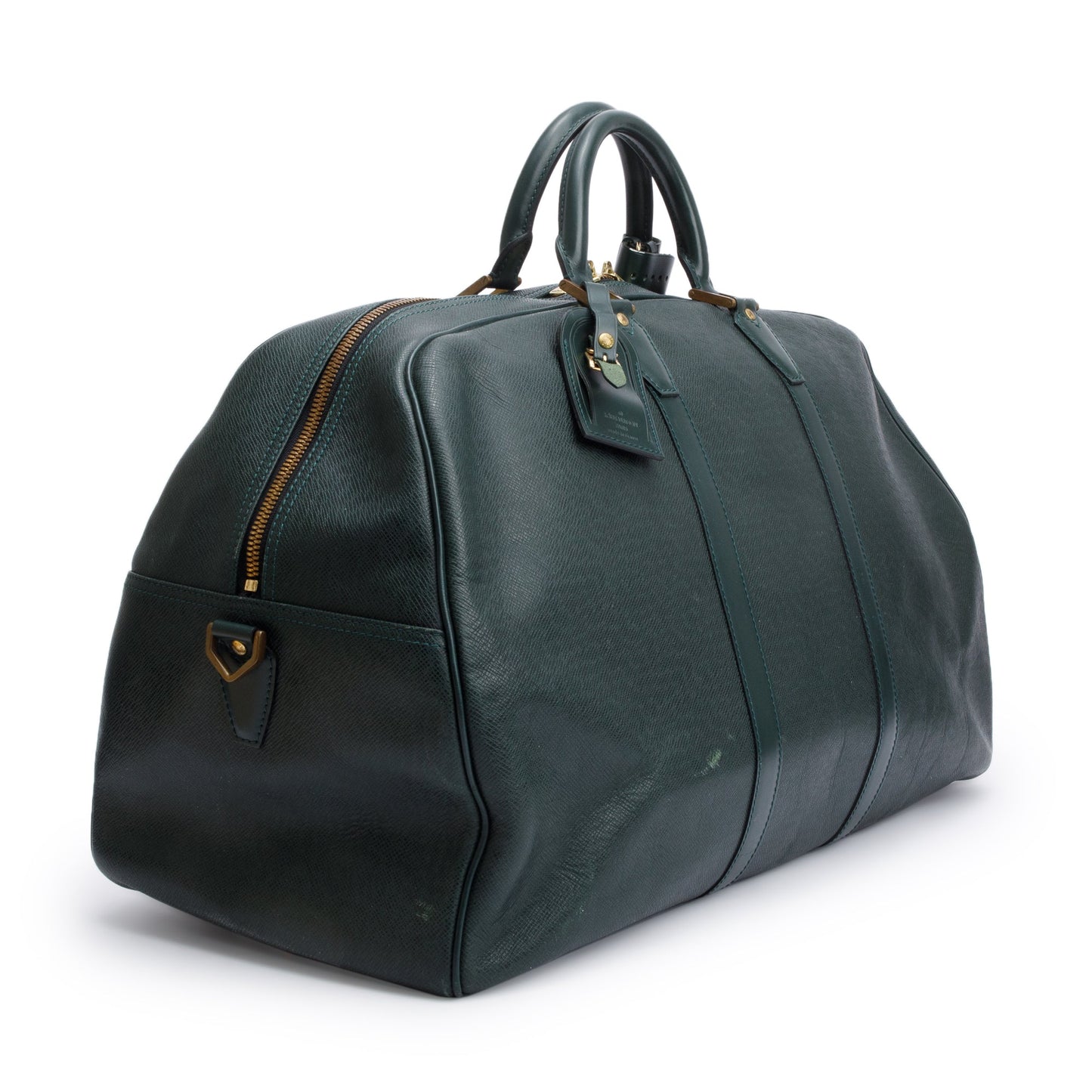 Louis Vuitton Vintage Green Taiga Leather Kendall GM