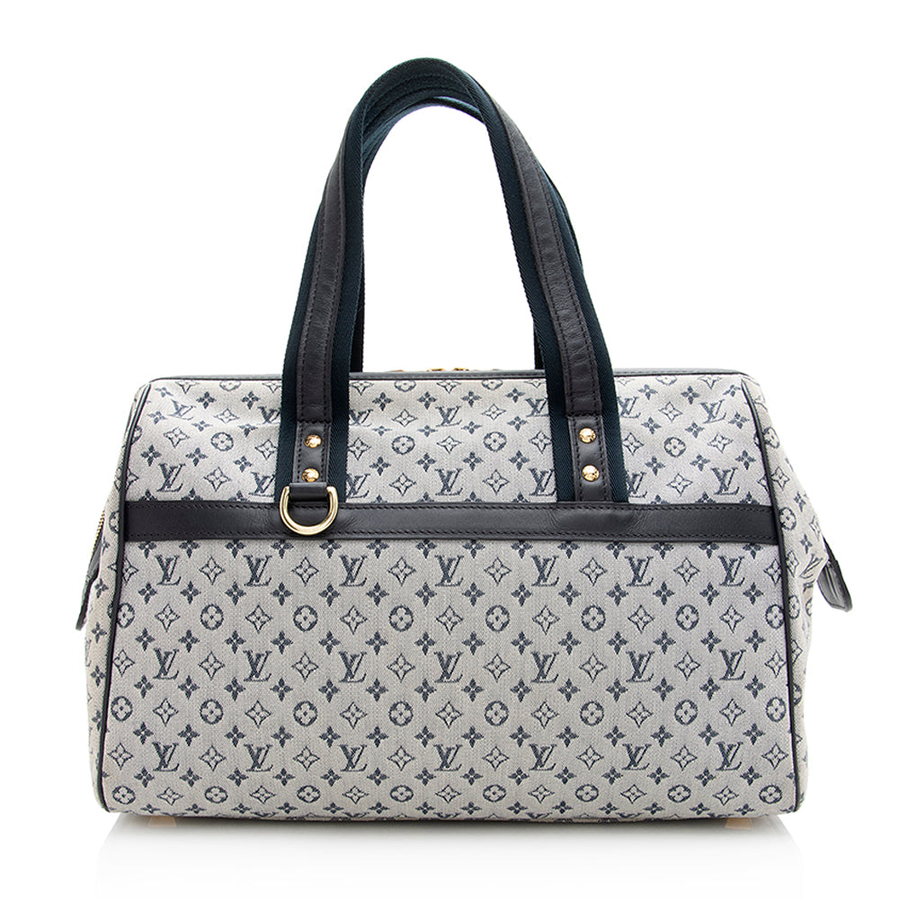 Louis Vuitton Vintage Mini Lin Josephine GM Satchel (SHF-20198)