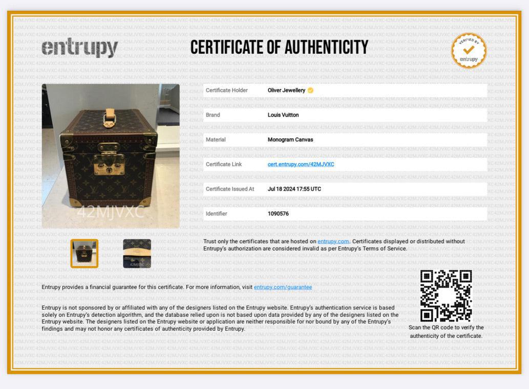 Louis Vuitton Vintage Monogram Boite Flacons Vanity Trunk
