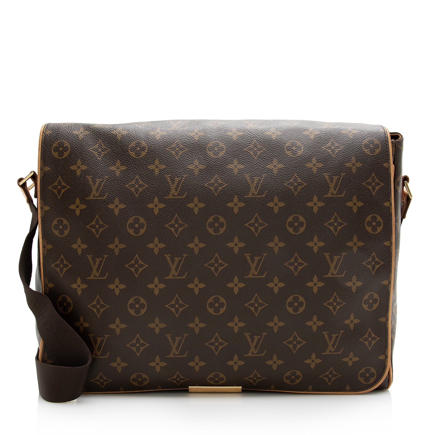 Louis Vuitton Vintage Monogram Canvas Abbesses Messenger Bag (SHF-22794)