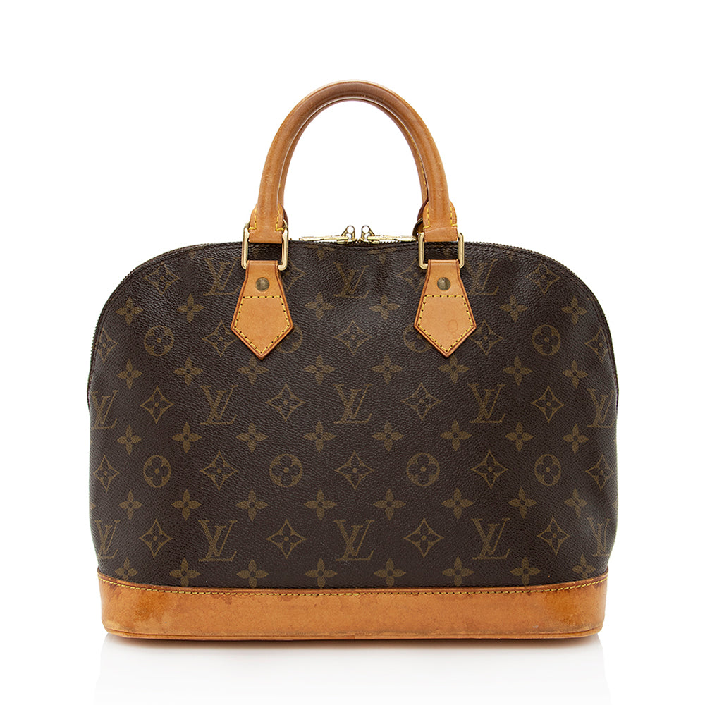 Louis Vuitton Vintage Monogram Canvas Alma PM Satchel - FINAL SALE (SHF-19668)