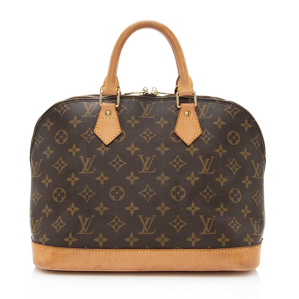 Louis Vuitton Vintage Monogram Canvas Alma PM Satchel - FINAL SALE (SHF-19751)