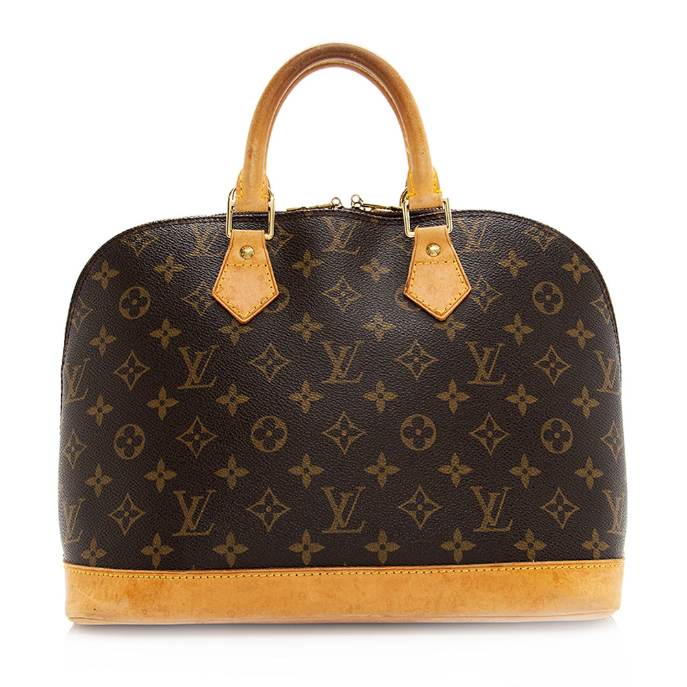 Louis Vuitton Vintage Monogram Canvas Alma PM Satchel - FINAL SALE (SHF-20153)
